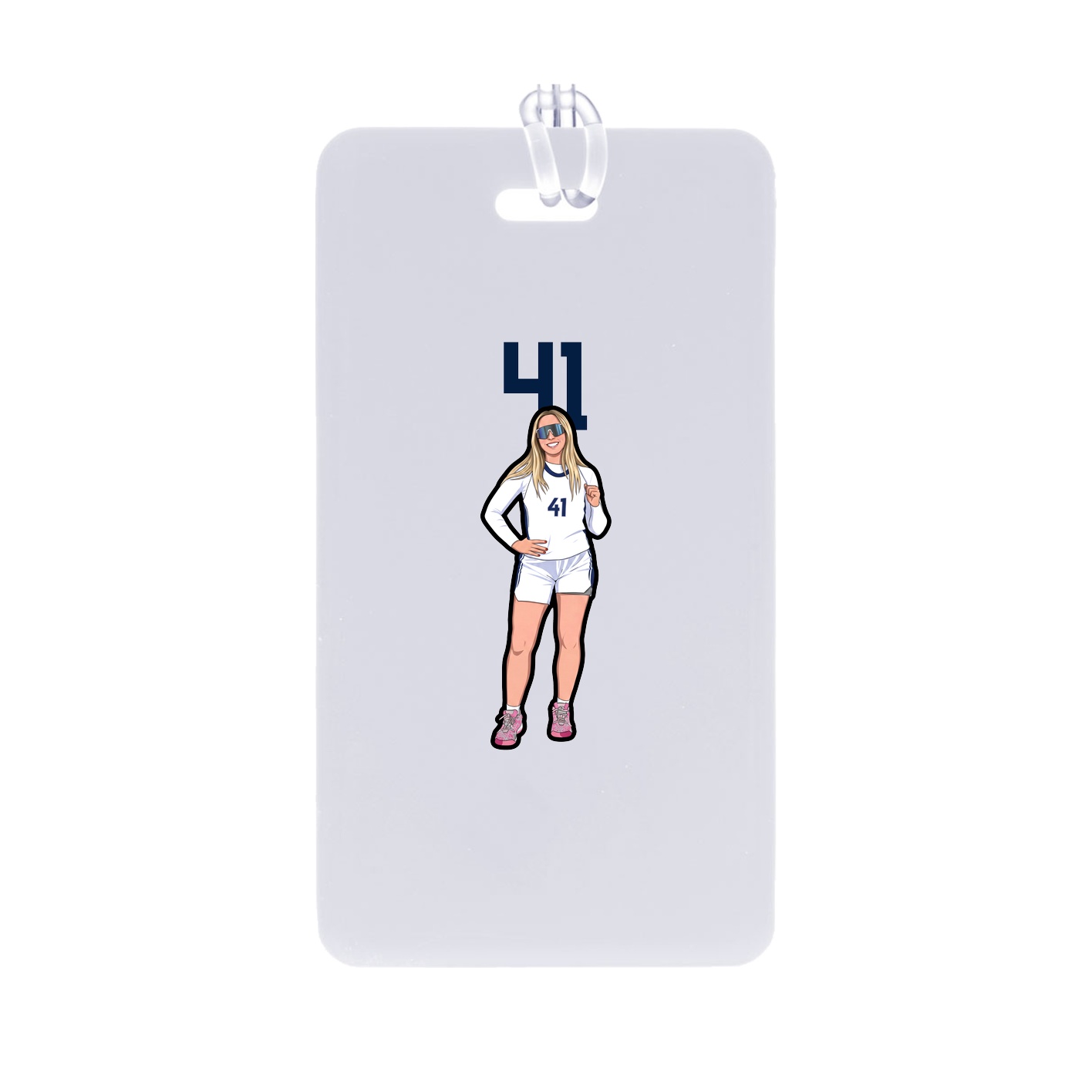 Bag Tag — Number Top in Classic