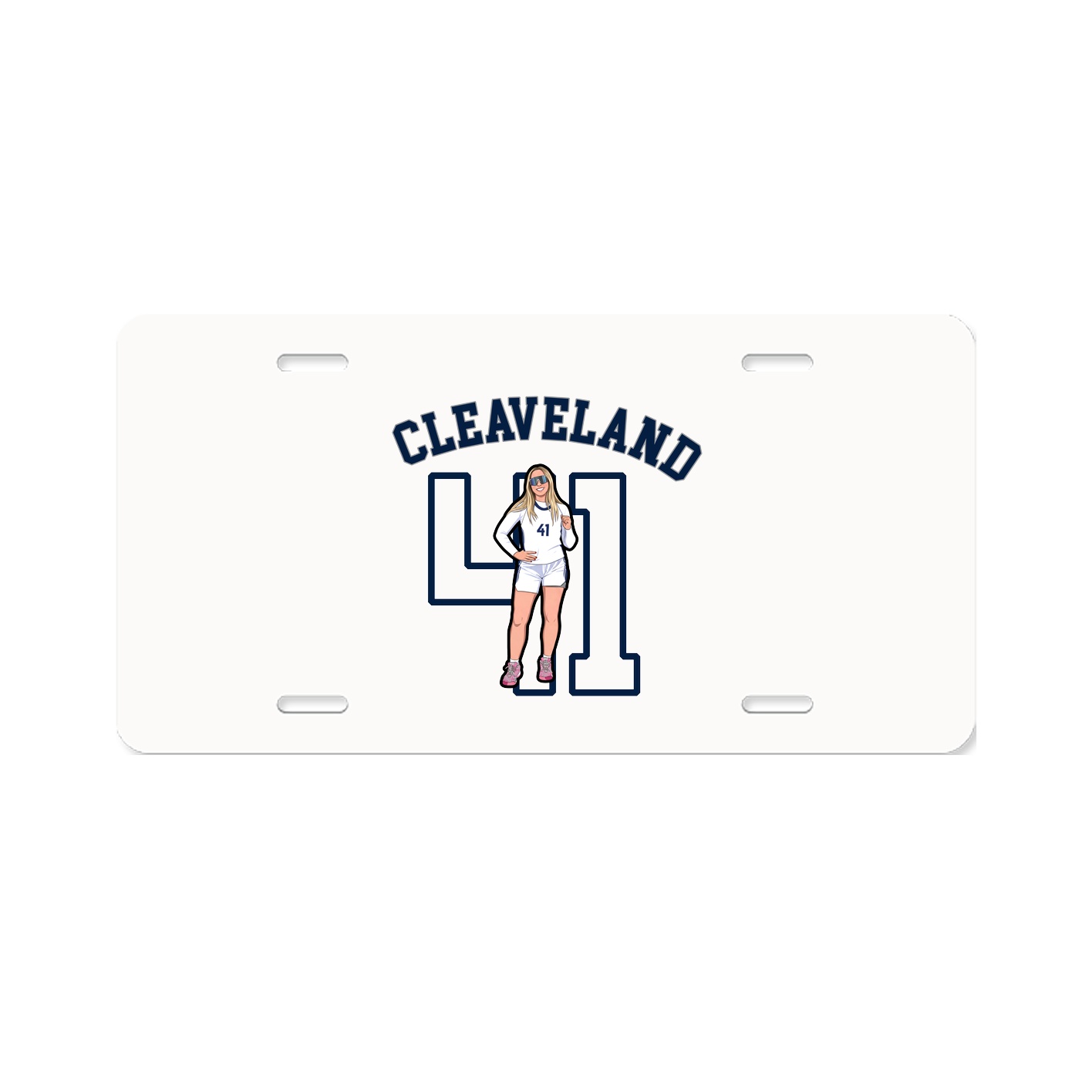 License Plate — Shirsey Arch in Classic