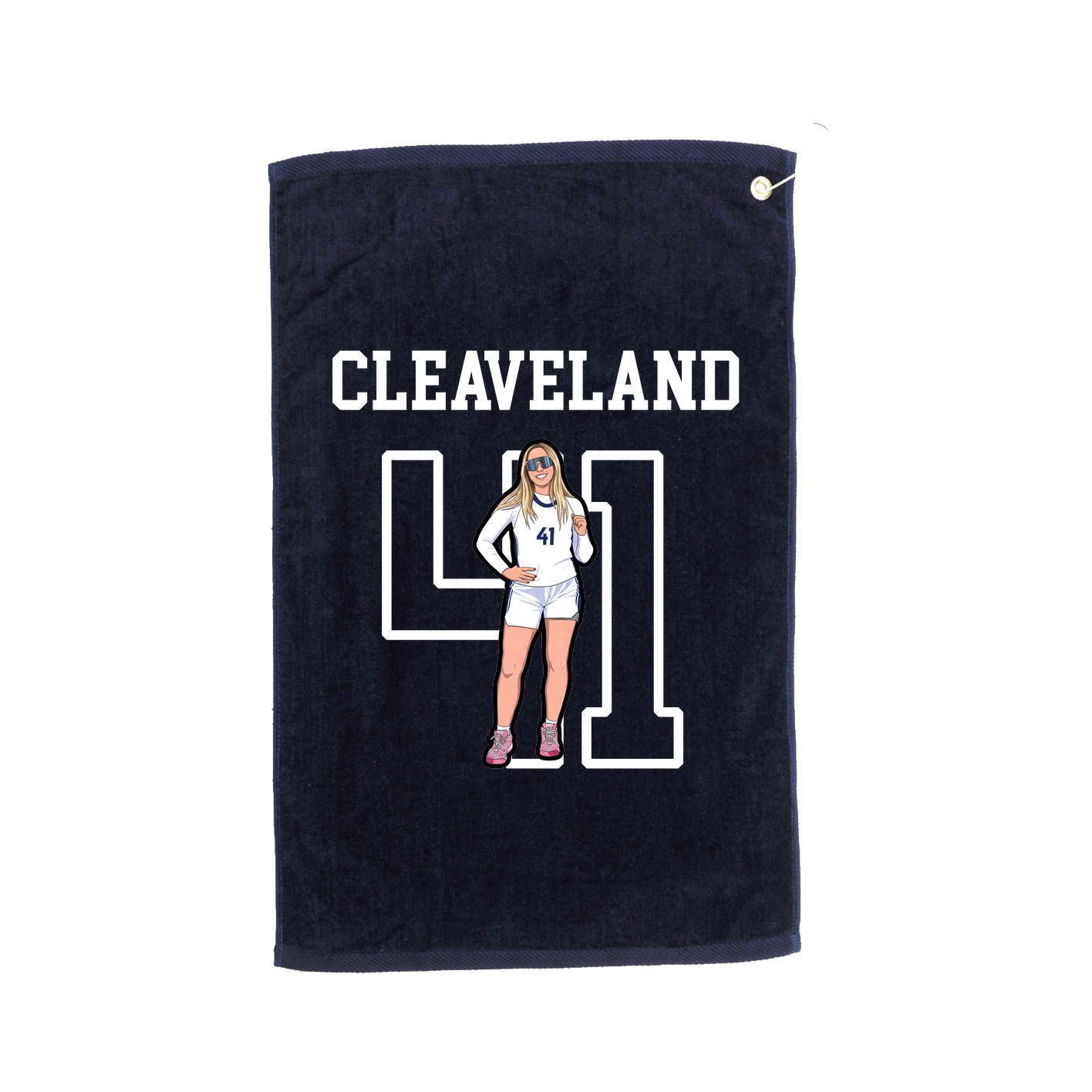 Golf Towel — Shirsey in Navy