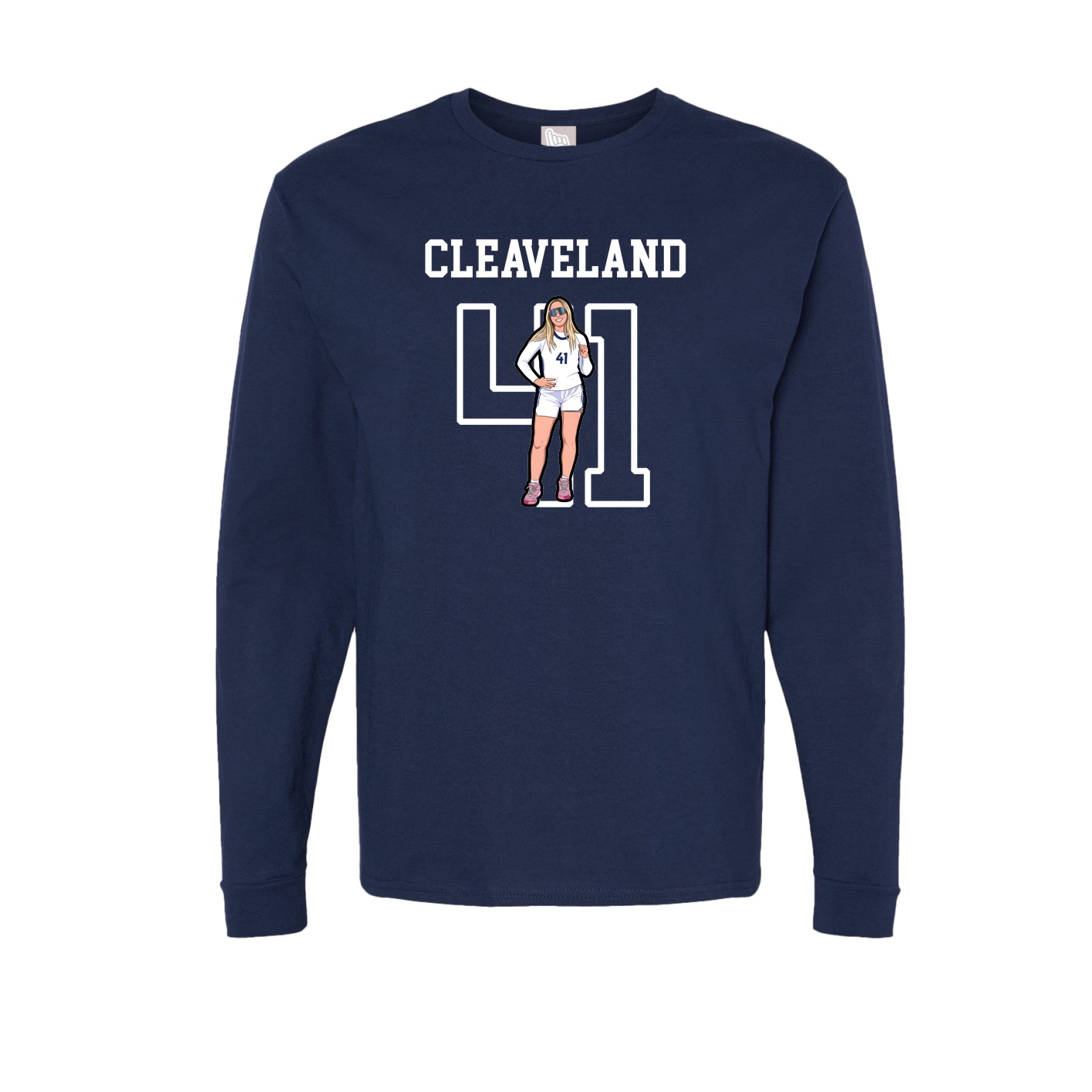 Long Sleeve Tee — Shirsey in Navy
