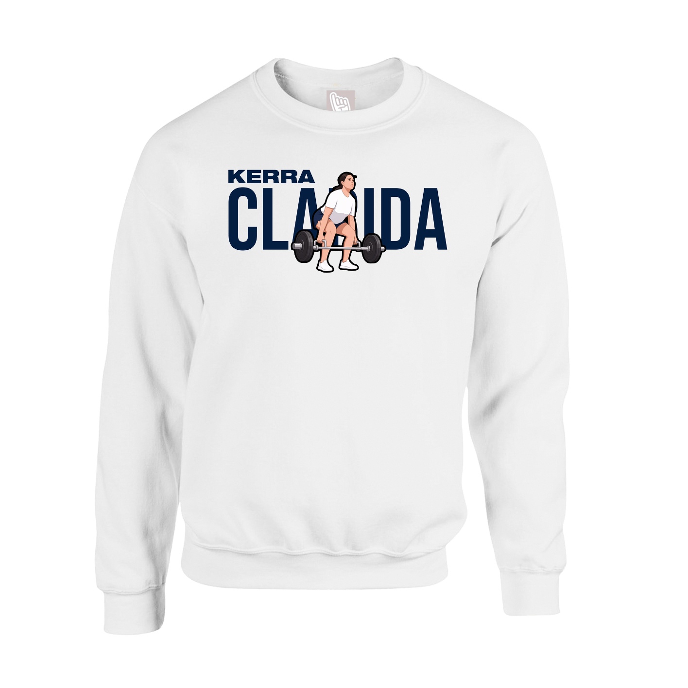 Fleece Crew — Player Name in White