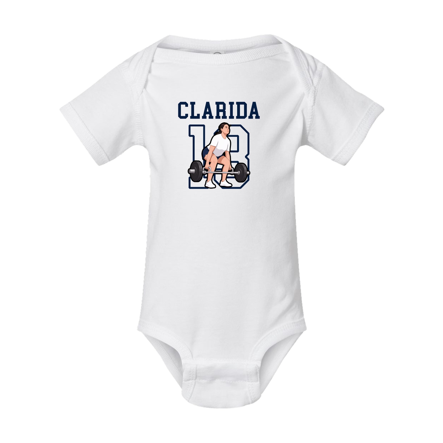 Baby Onesie — Shirsey in White