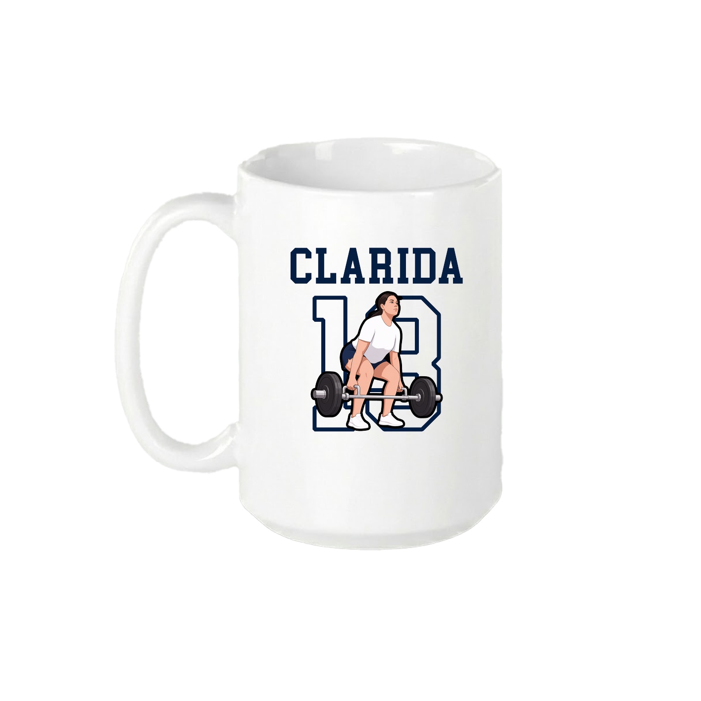 15oz Coffee Mug — Shirsey in White