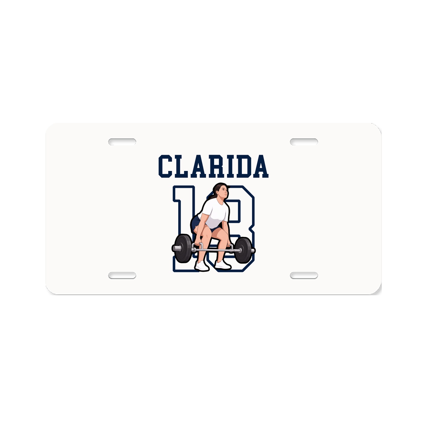 License Plate — Shirsey in Classic