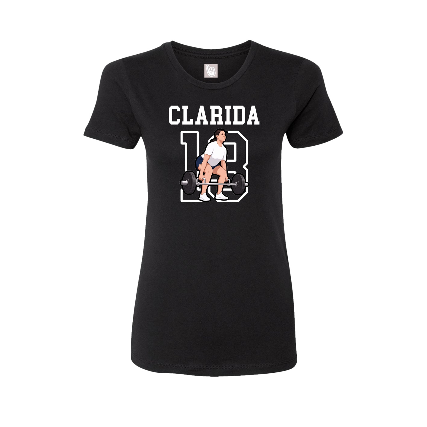 Fitted Women's Tee — Shirsey in Black