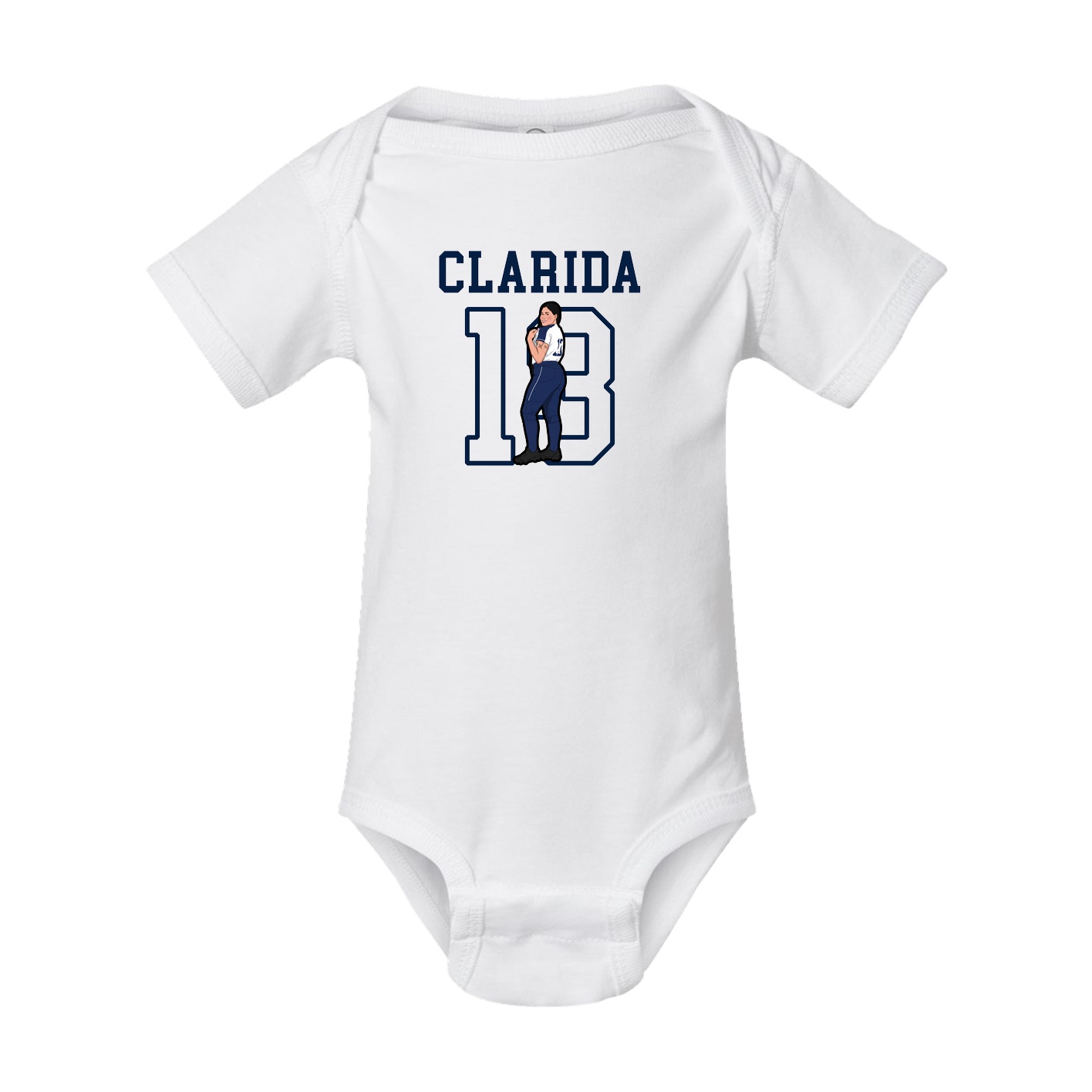 Baby Onesie — Shirsey in White