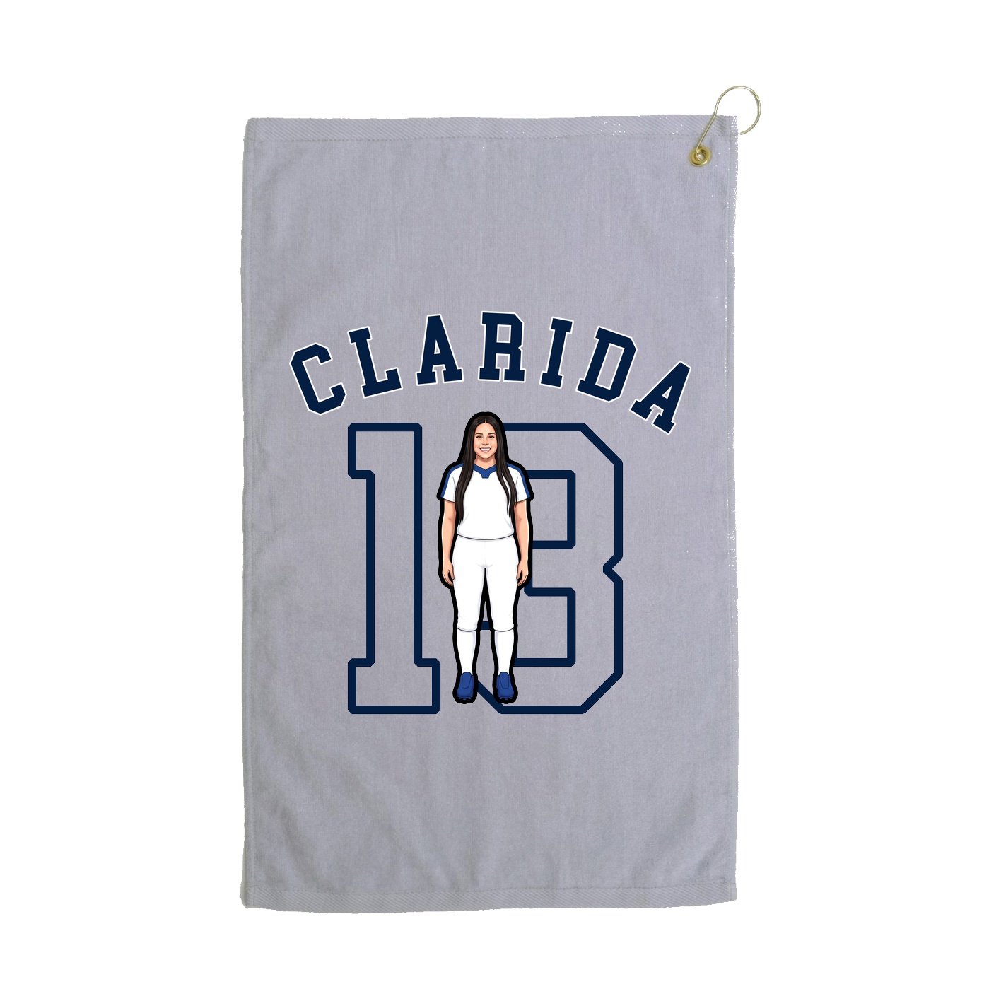Golf Towel — Shirsey Arch in Grey