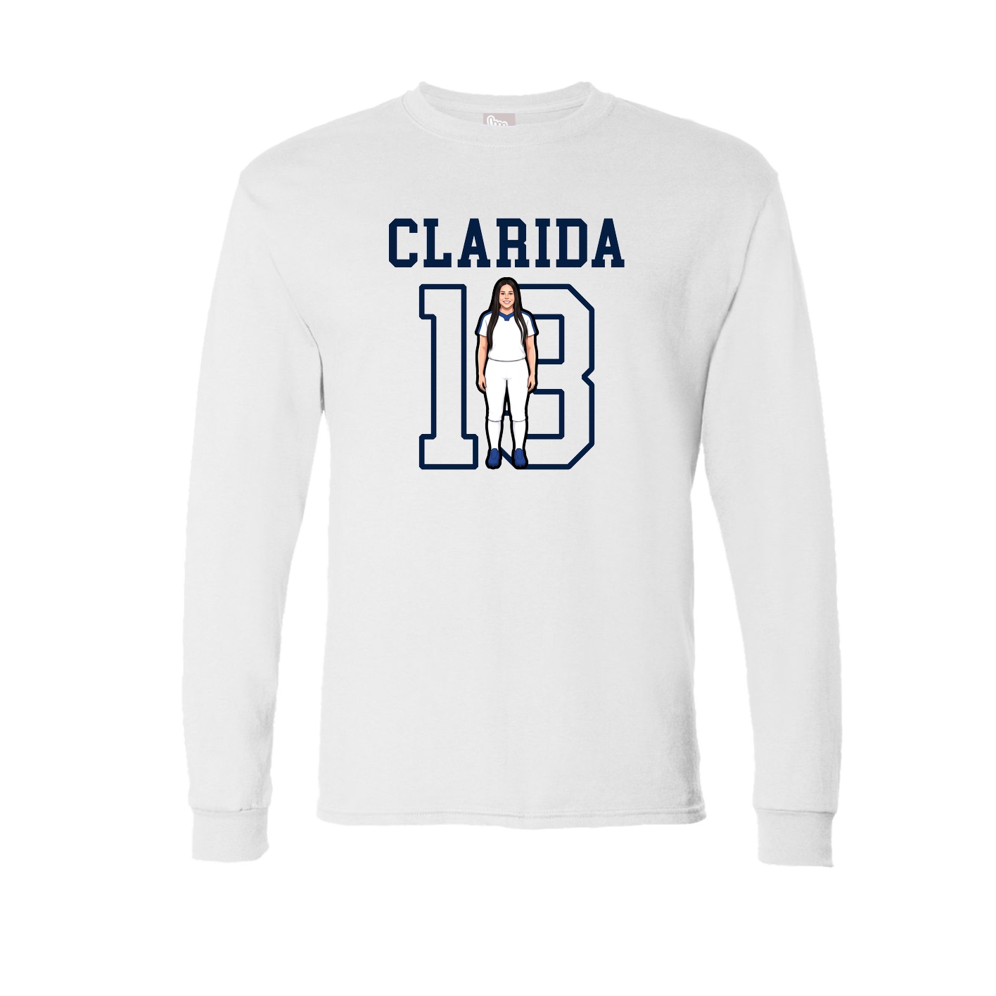 Long Sleeve Tee — Shirsey in White