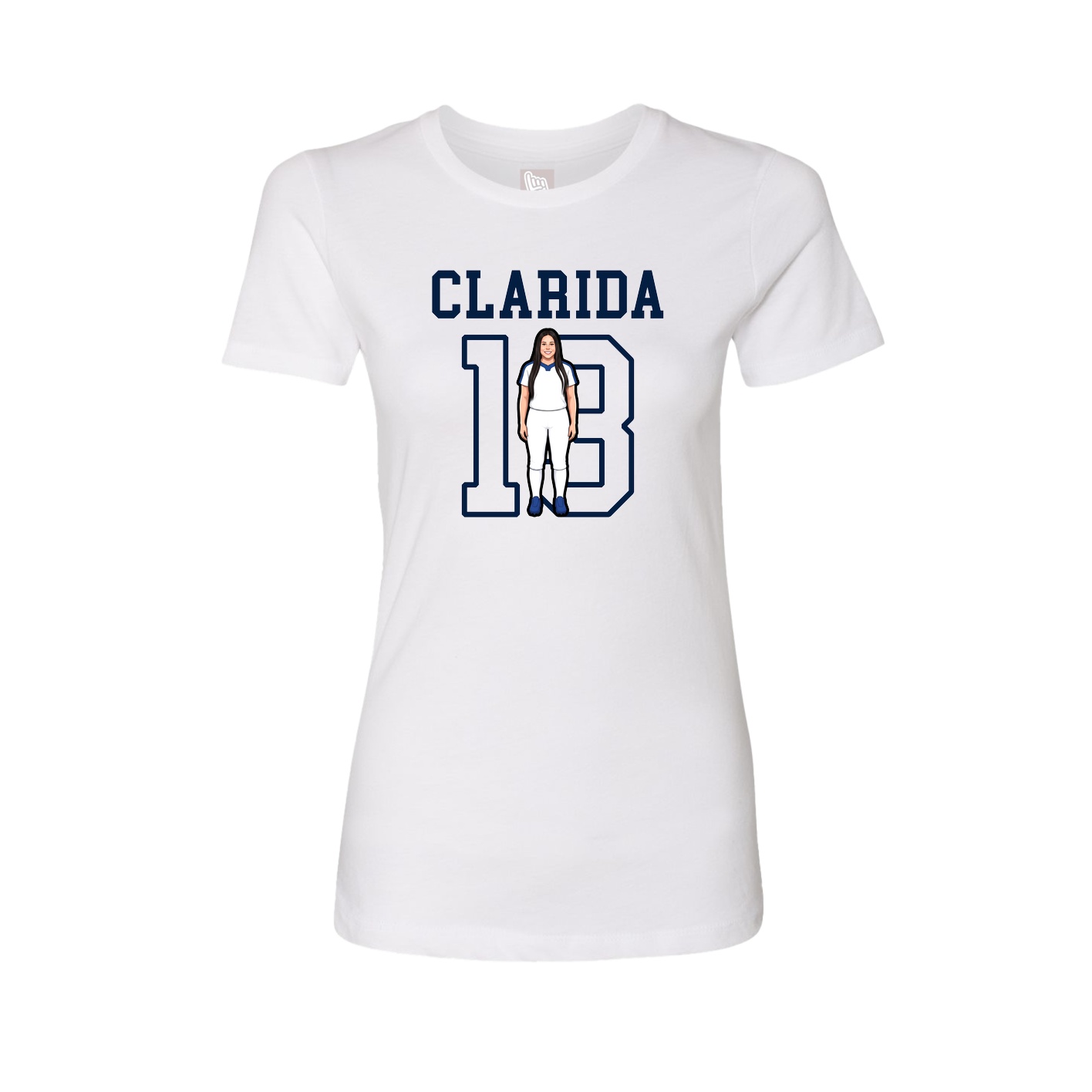 Fitted Women's Tee — Shirsey in White