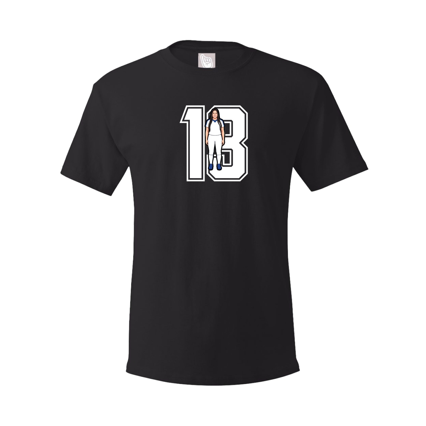Tee — Number in Black
