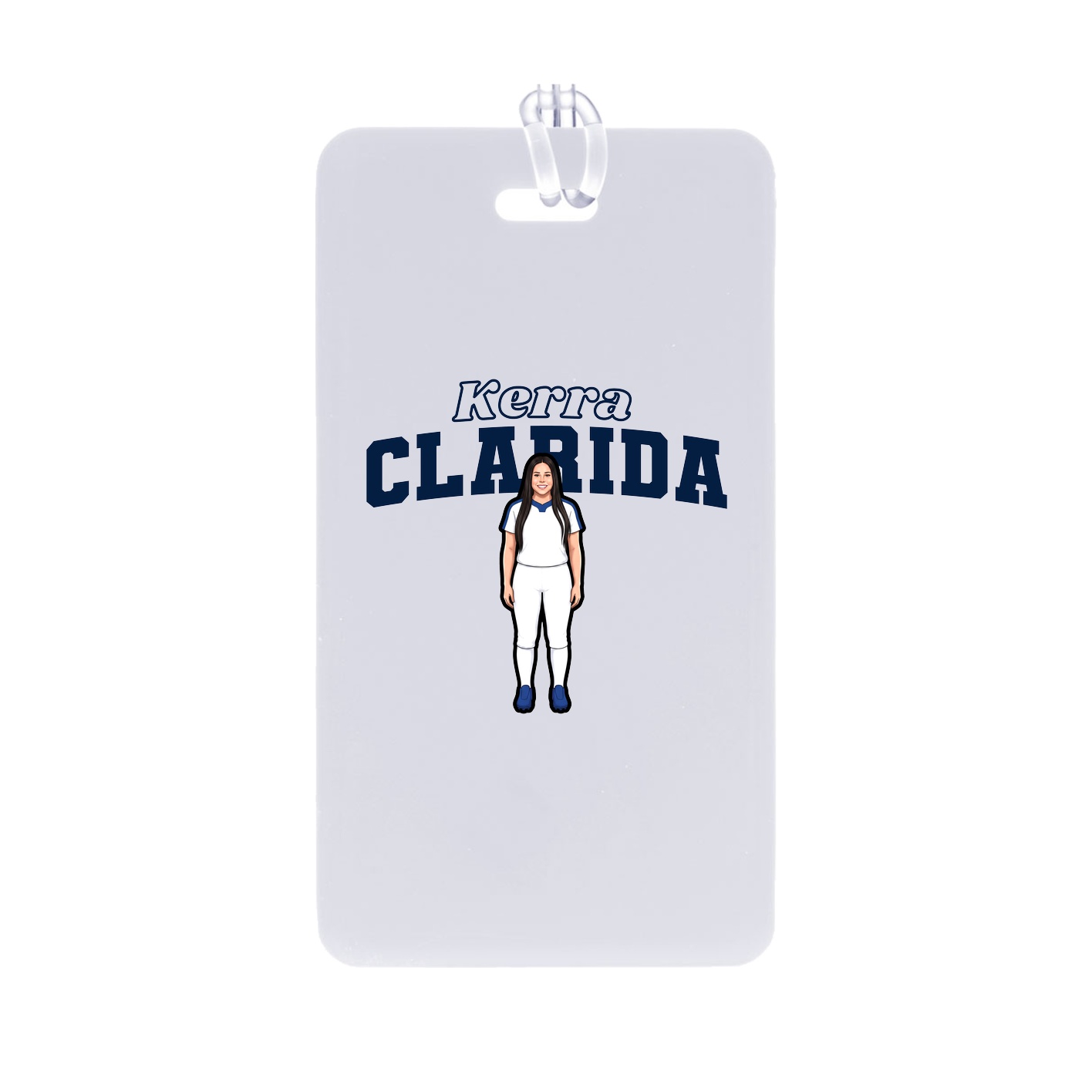 Bag Tag — Name Arch in Classic