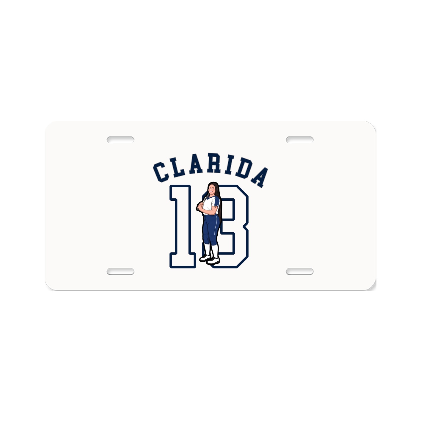 License Plate — Shirsey Arch in Classic