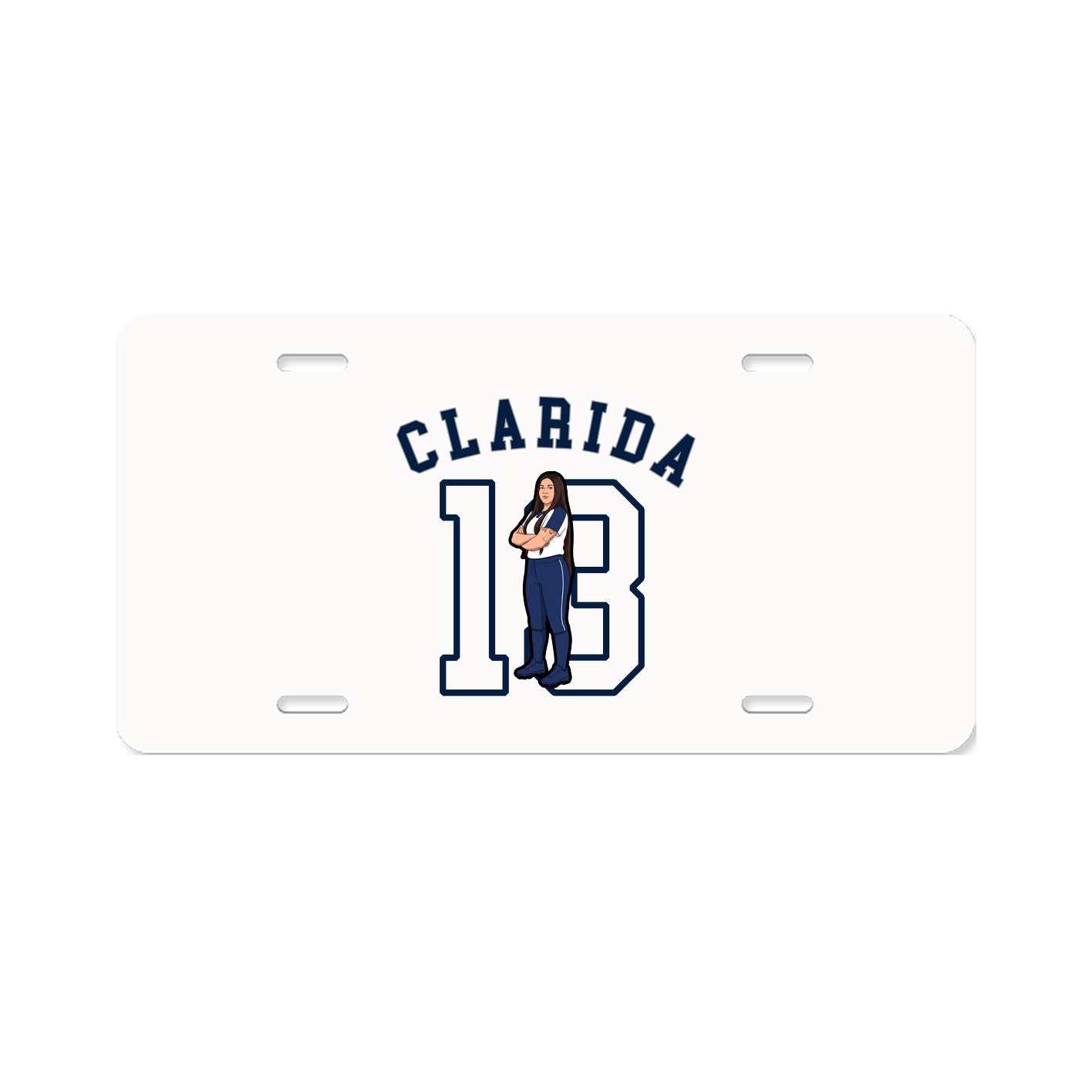 License Plate — Shirsey Arch in Classic