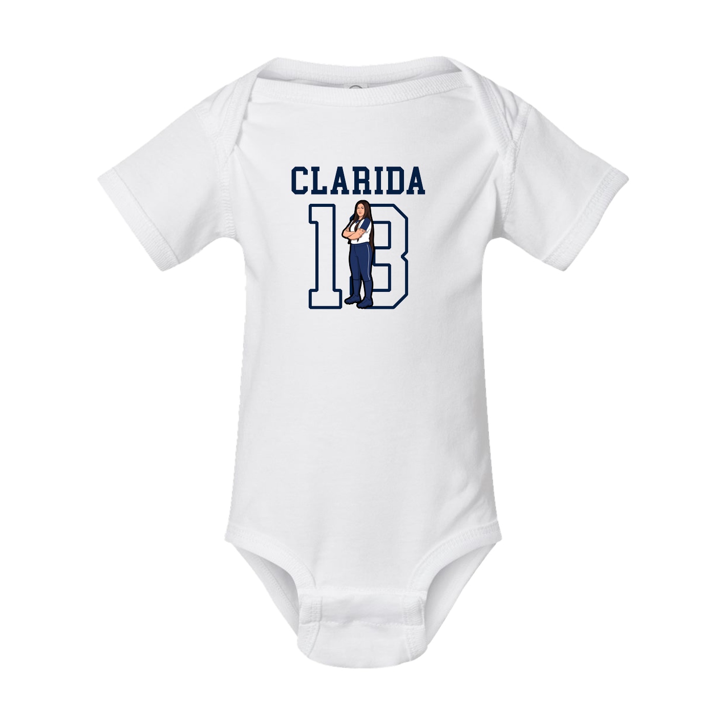 Baby Onesie — Shirsey in White