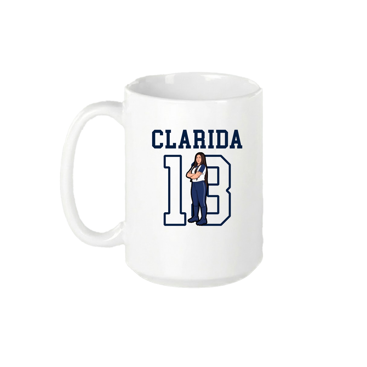 15oz Coffee Mug — Shirsey in White