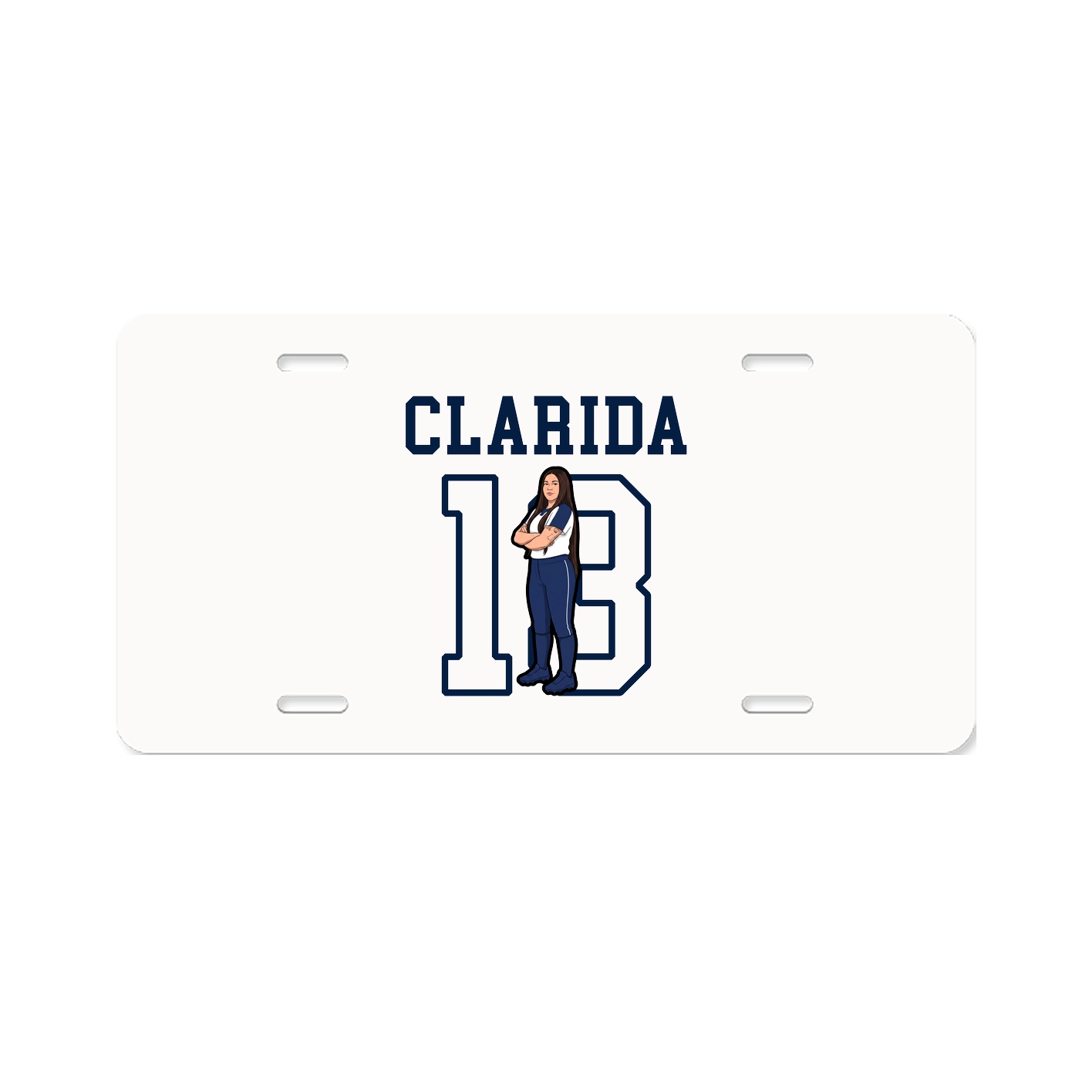 License Plate — Shirsey in Classic