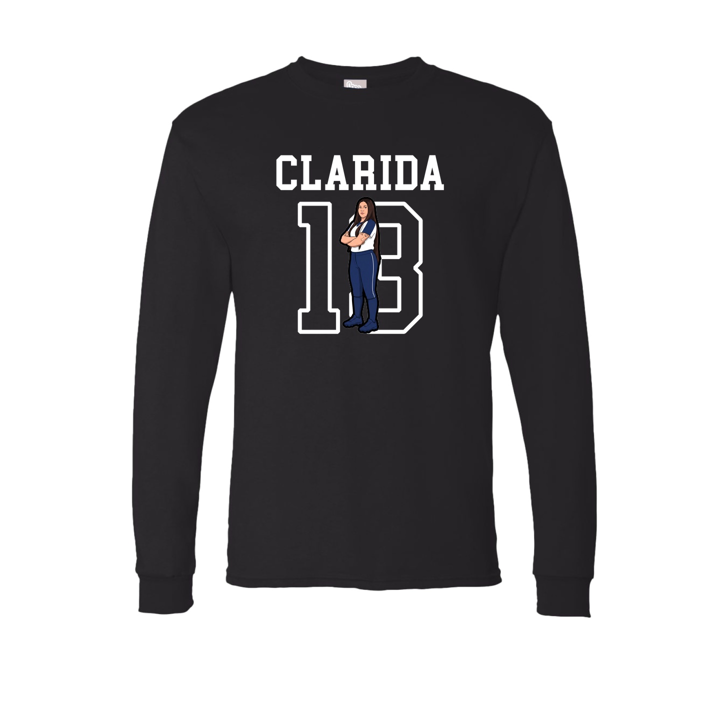 Long Sleeve Tee — Shirsey in Black