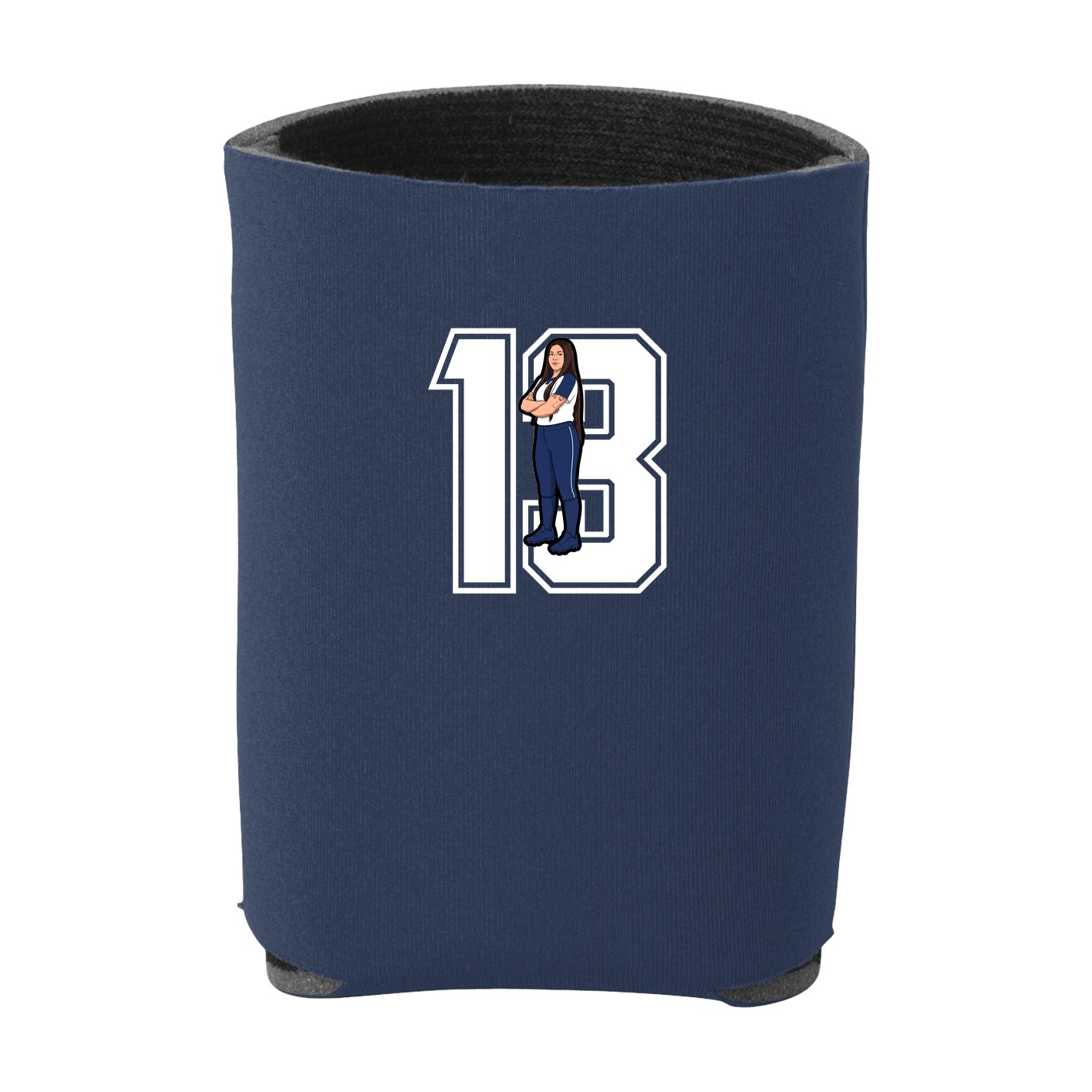 Can Holder — Number in Navy