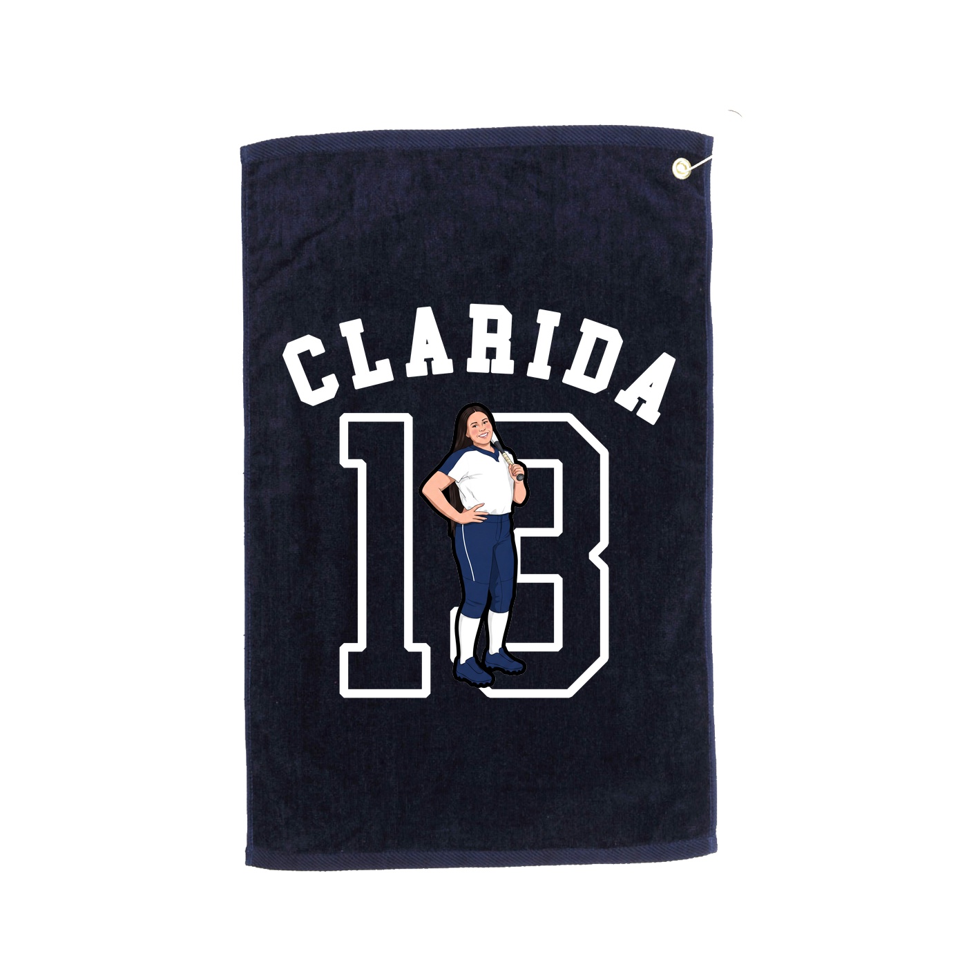 Golf Towel — Shirsey Arch in Navy