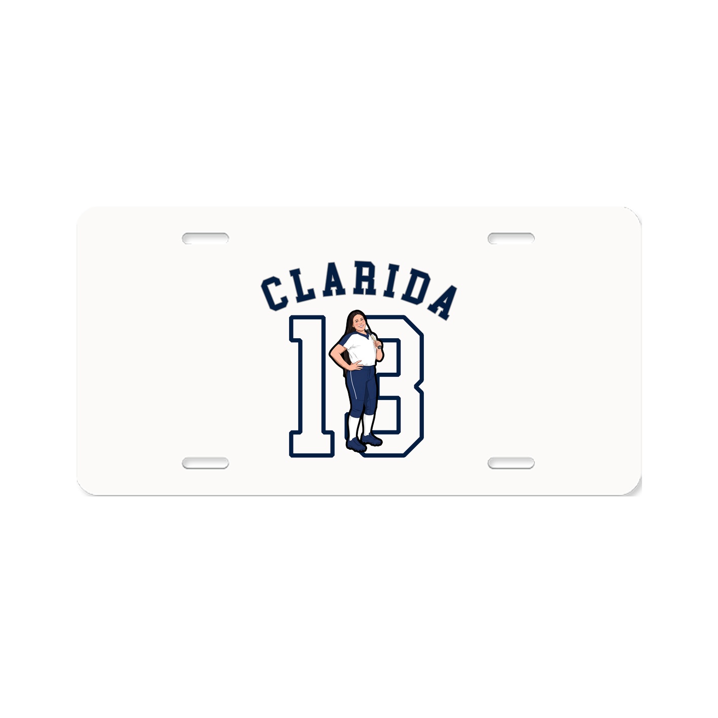 License Plate — Shirsey Arch in Classic