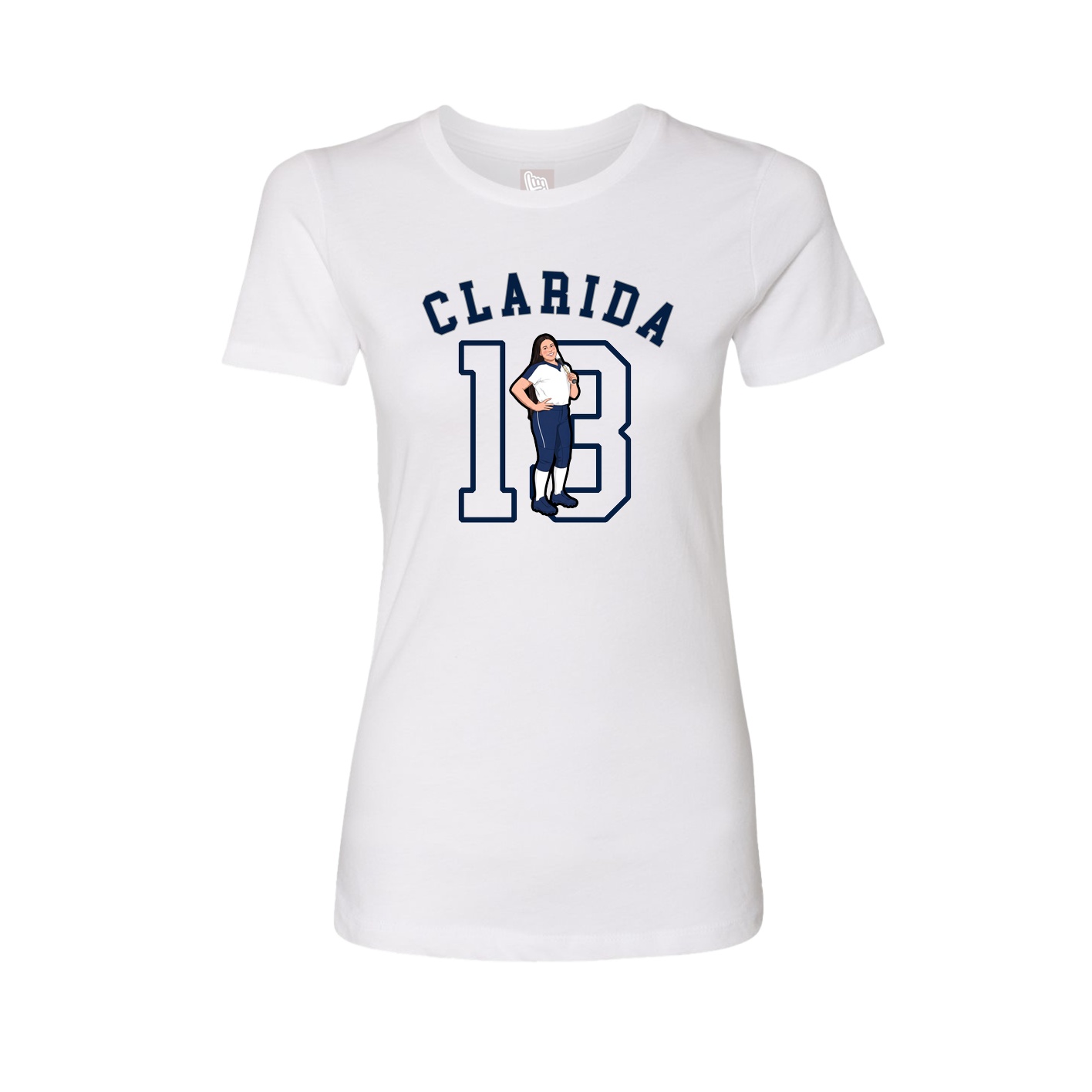 Womens Tee — Shirsey Arch in White