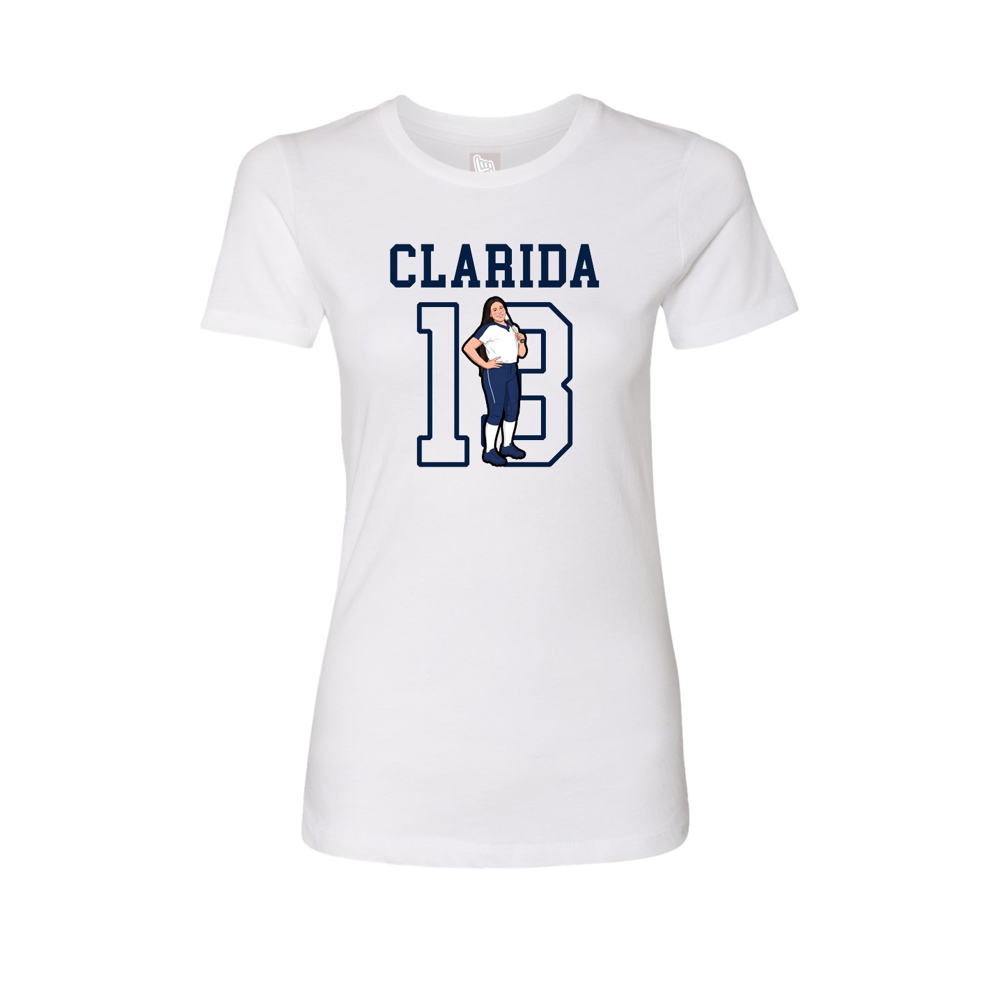 Fitted Women's Tee — Shirsey in White