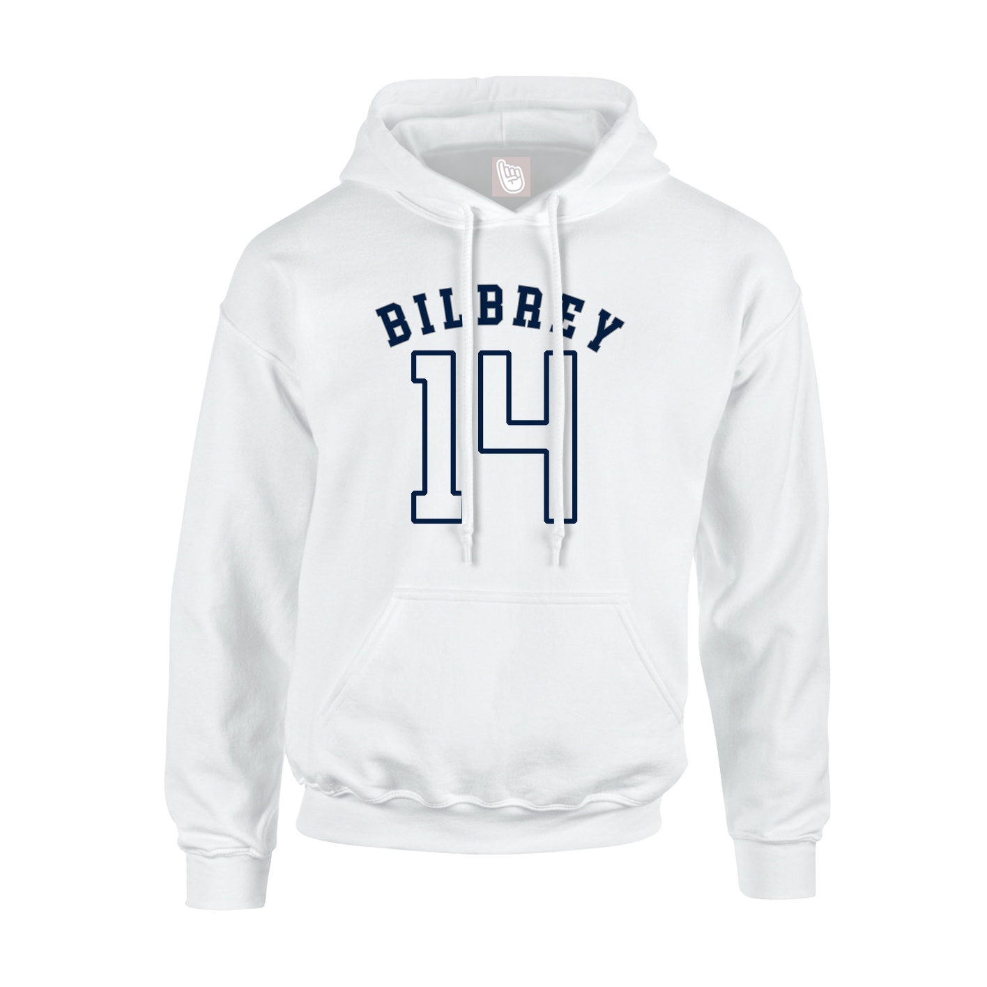 Hoodie — Shirsey Arch in White