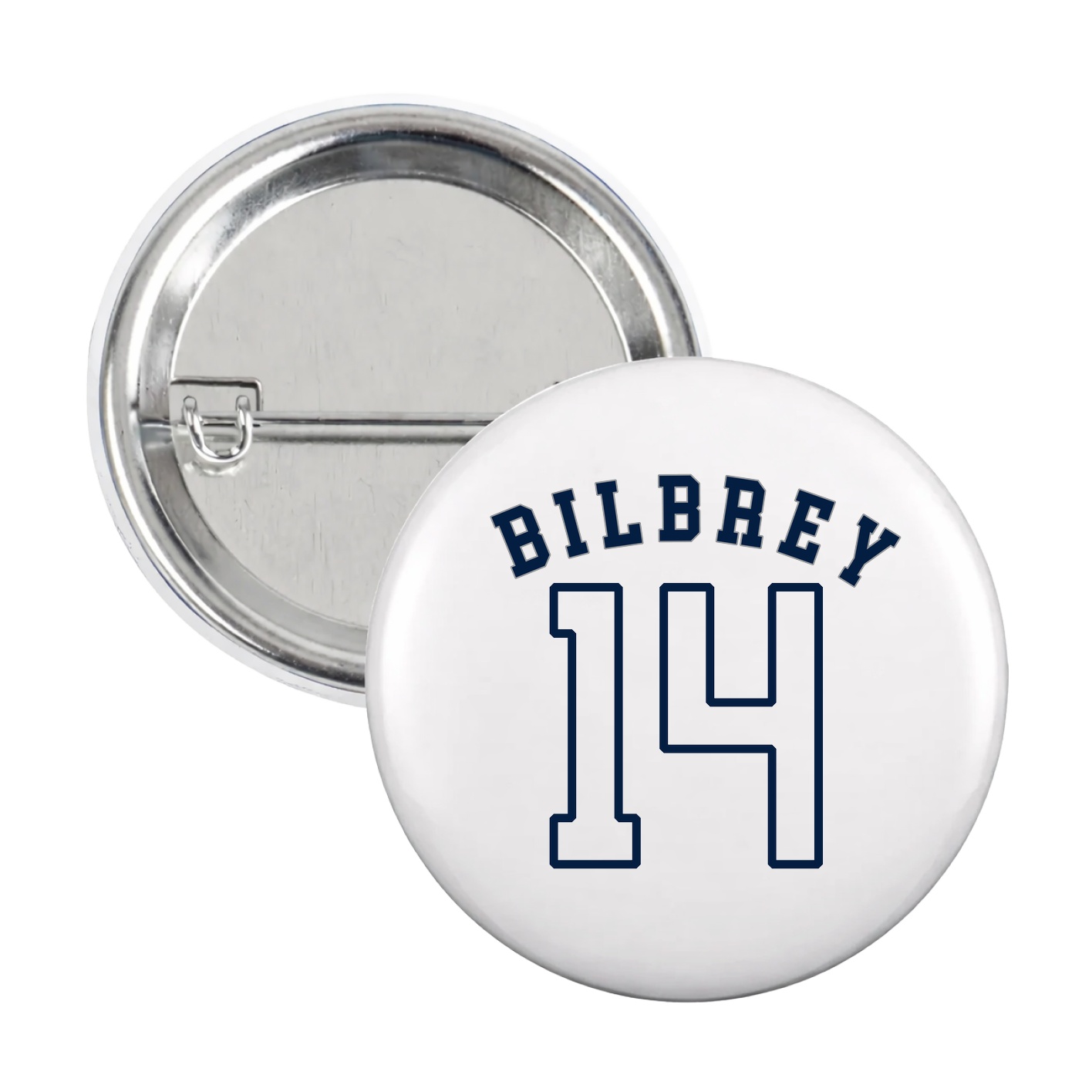 Game Day Button — Shirsey Arch in White