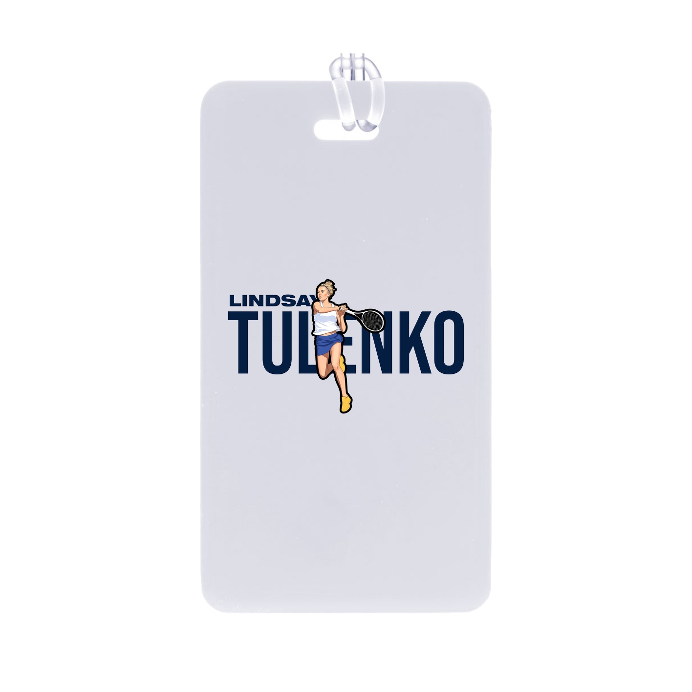 Bag Tag — Player Name in Classic