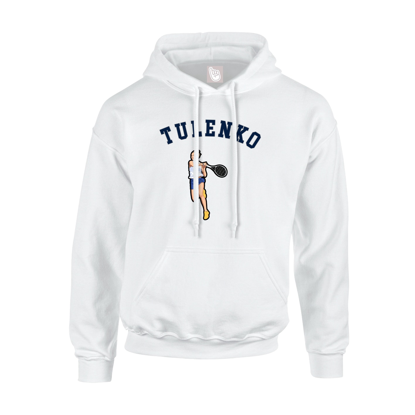 Hoodie — Shirsey Arch in White