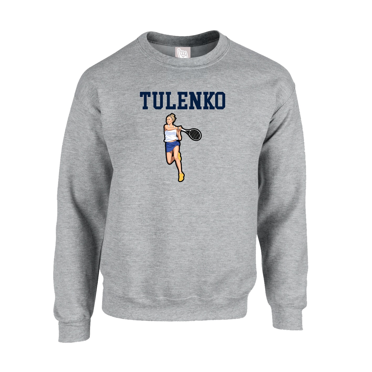 Fleece Crew — Shirsey in Grey