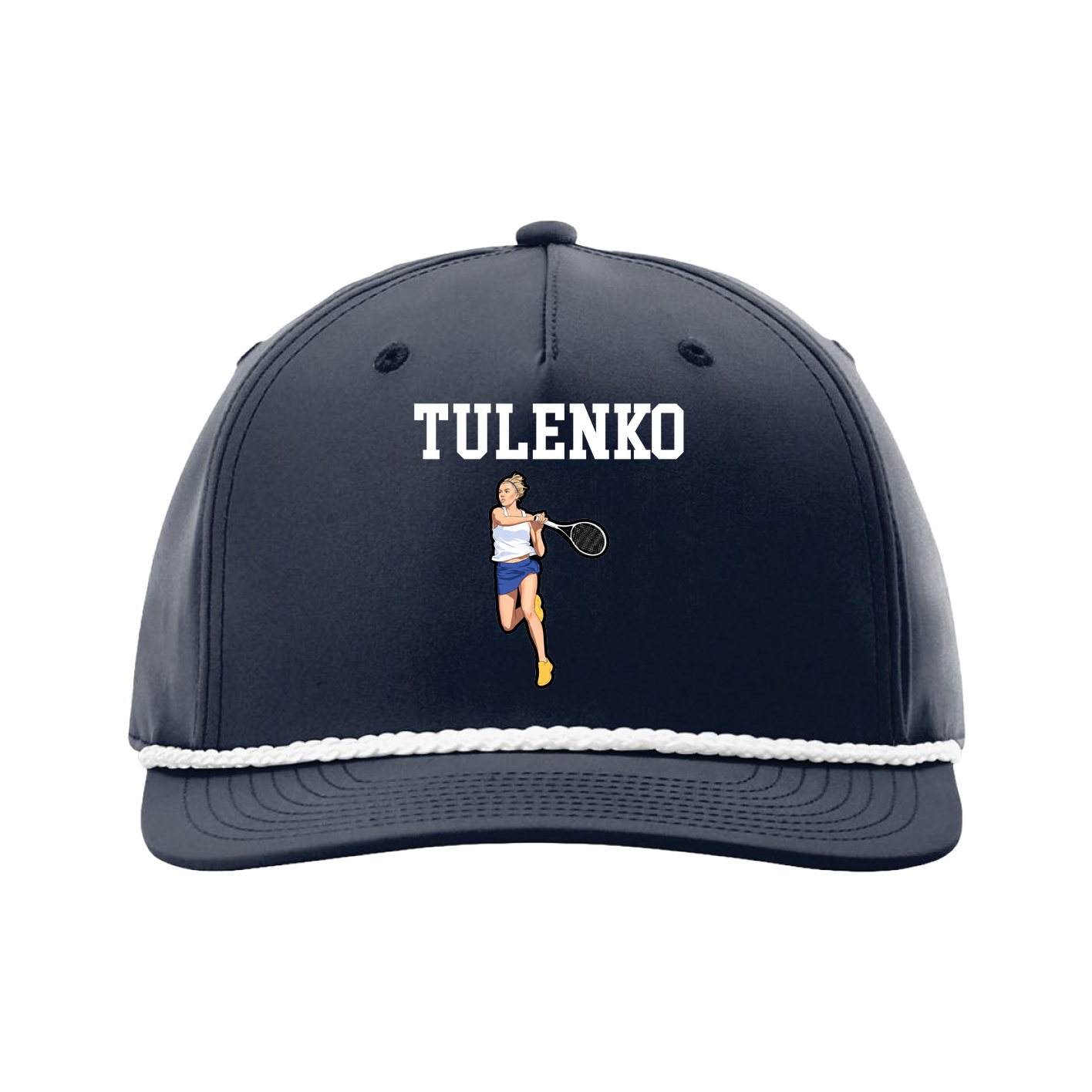 Five-Panel Classic Rope Cap — Shirsey in Navy