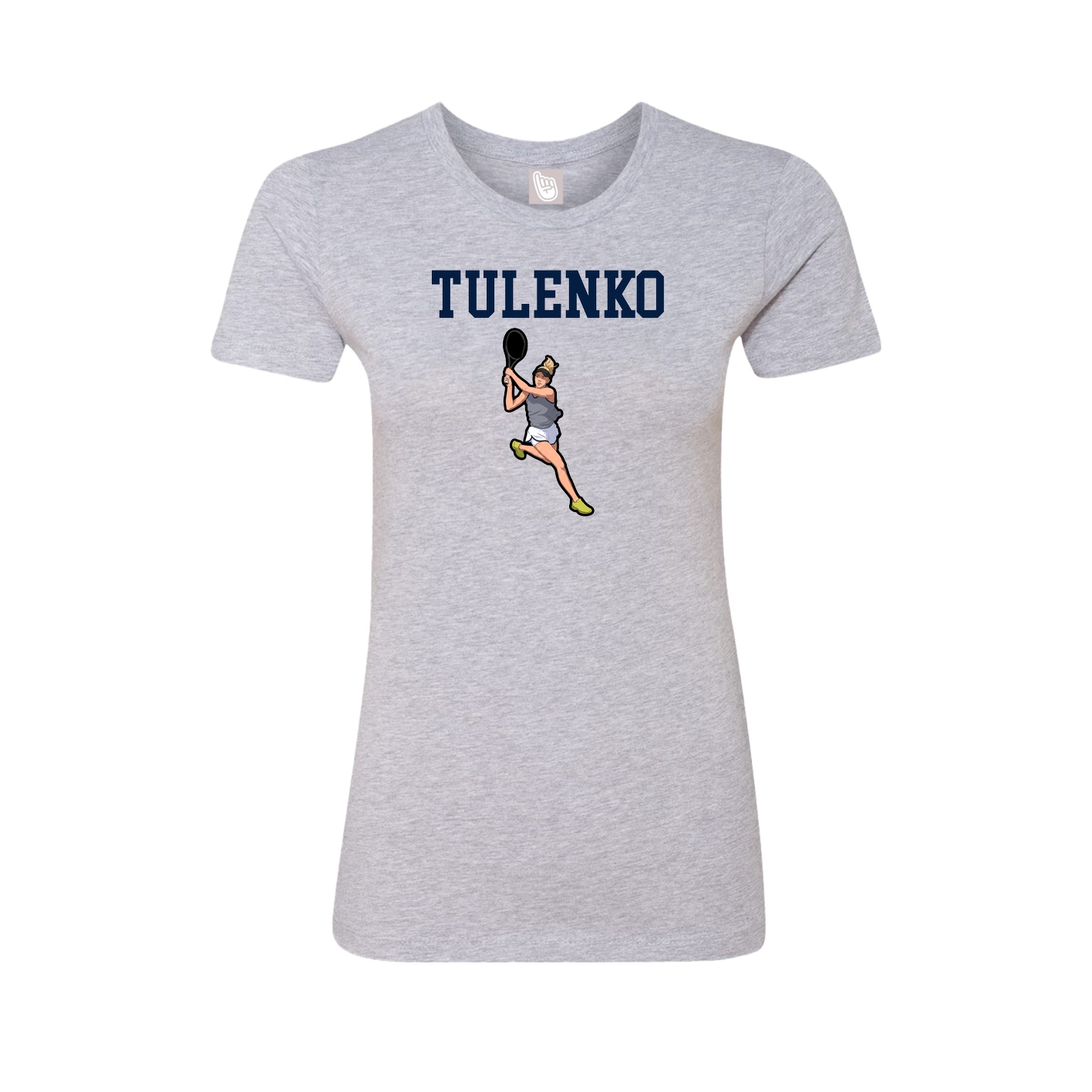 Fitted Women's Tee — Shirsey in Grey