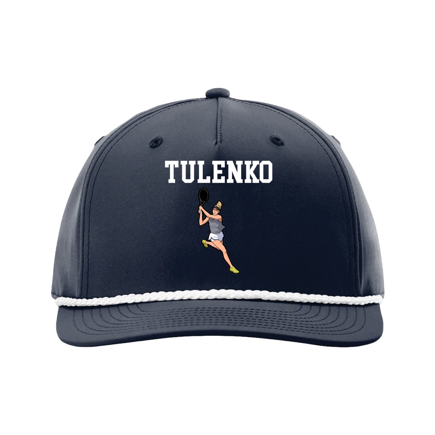 Five-Panel Classic Rope Cap — Shirsey in Navy