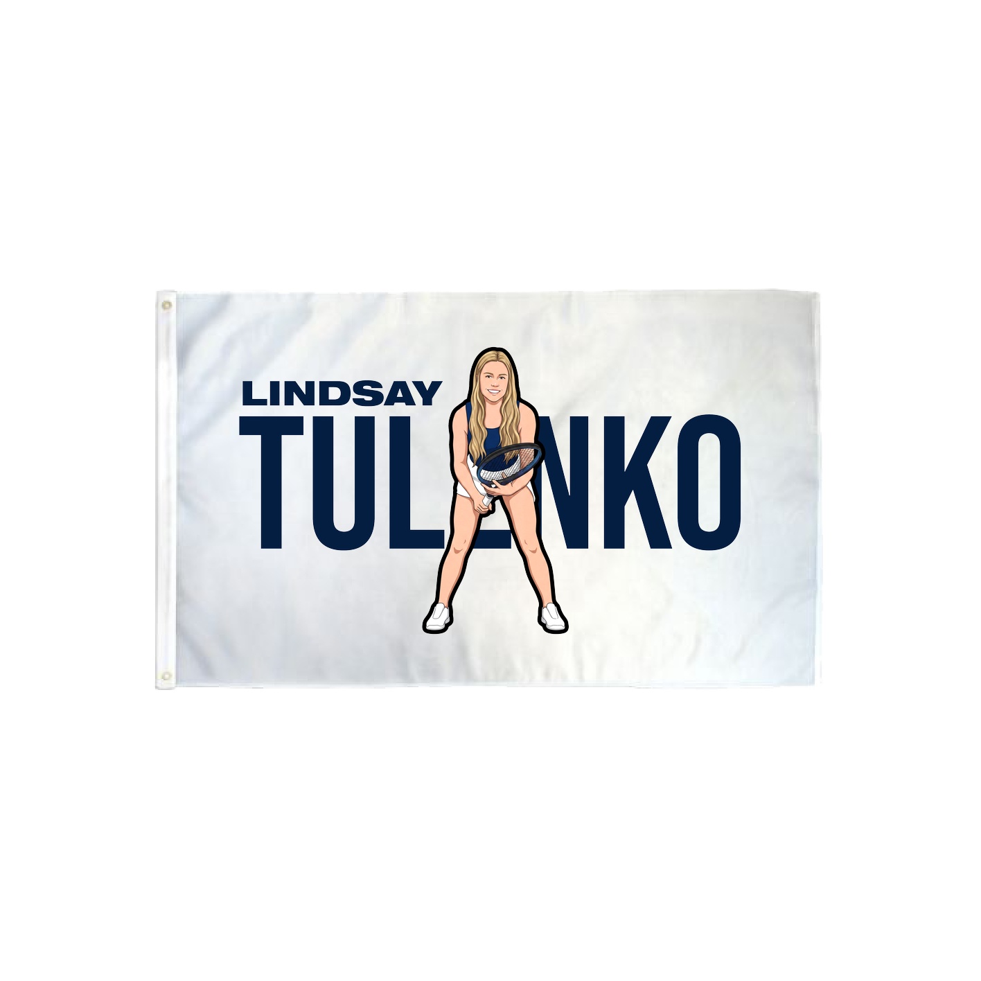 3x5 Flag — Player Name in Classic