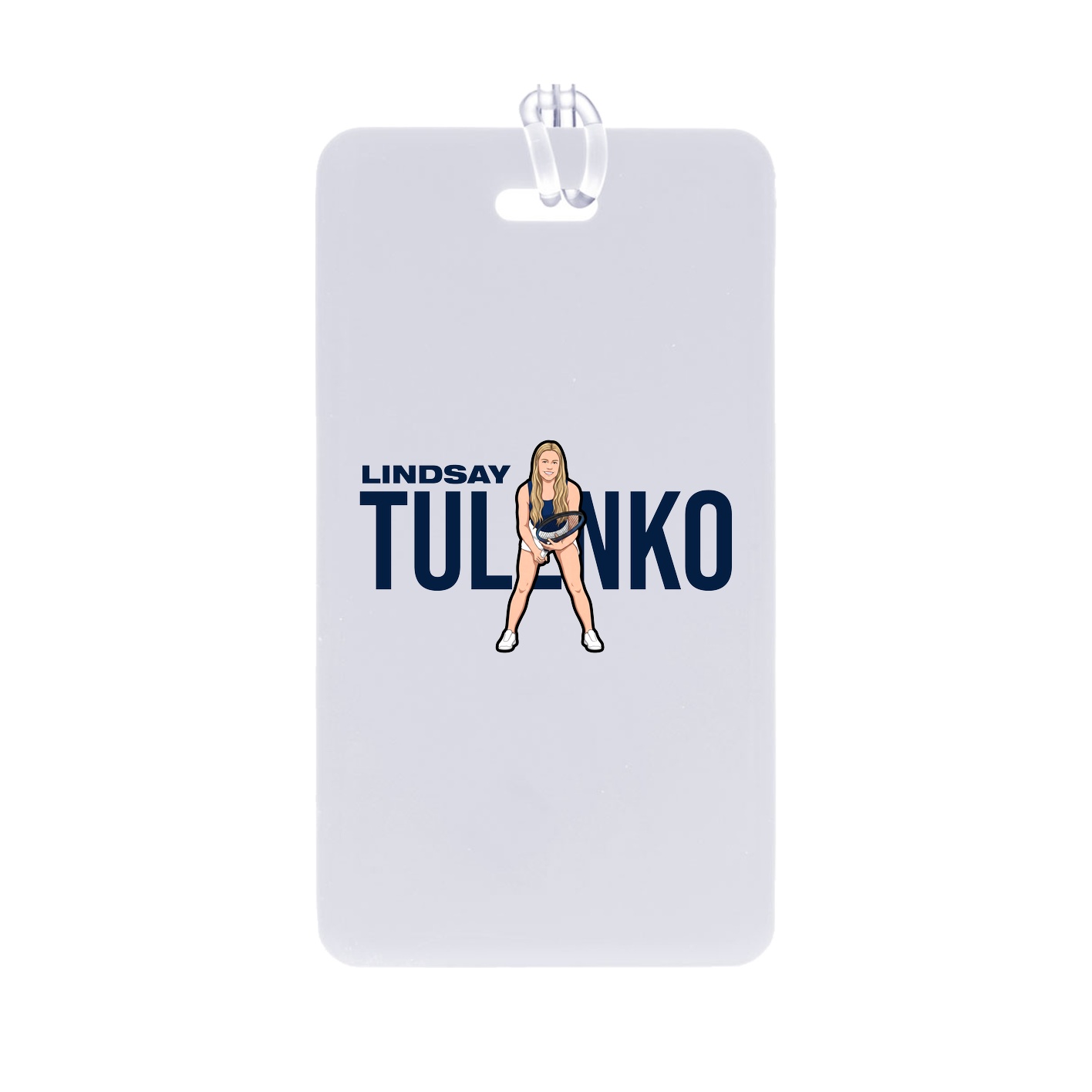 Bag Tag — Player Name in Classic
