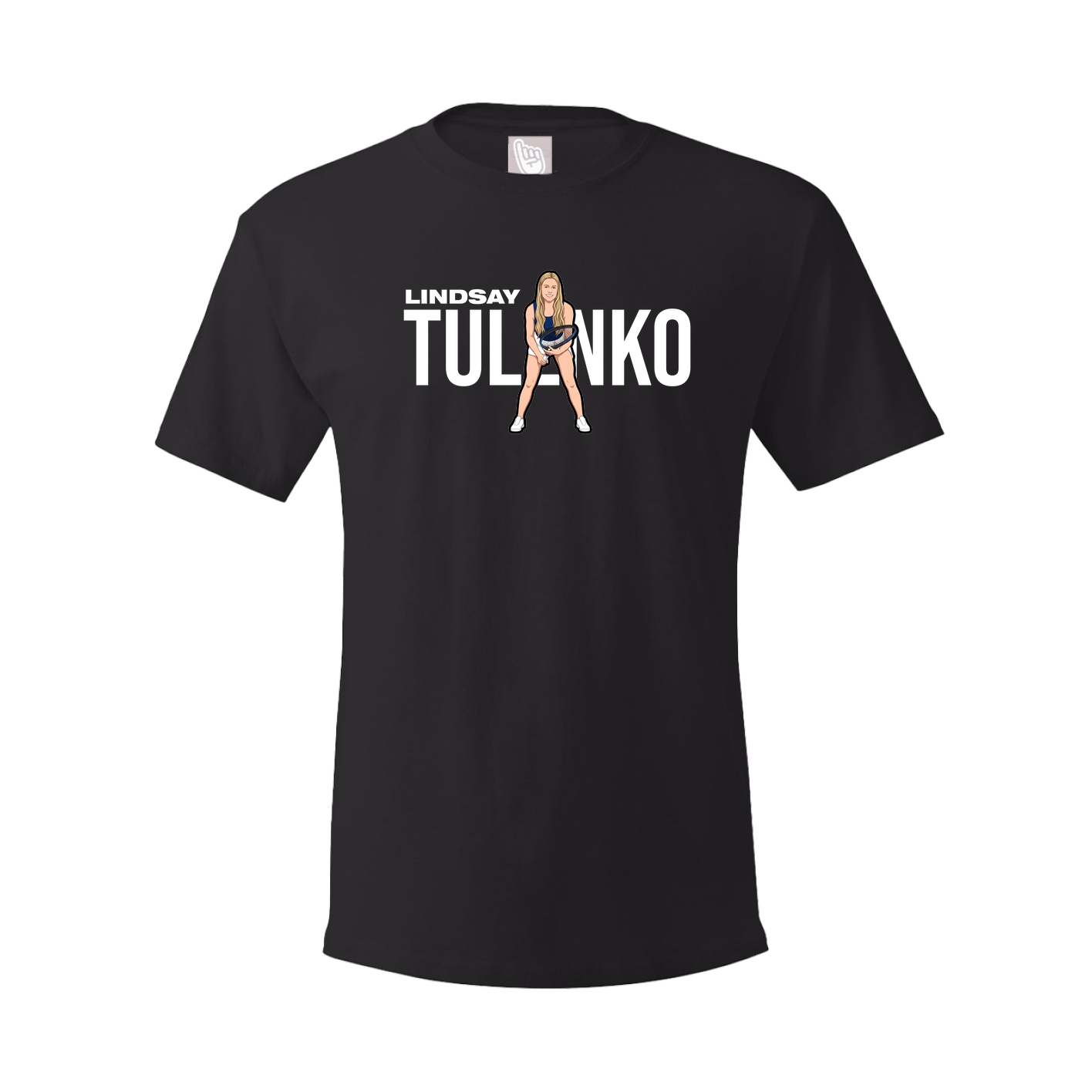Youth Tee — Player Name in Black