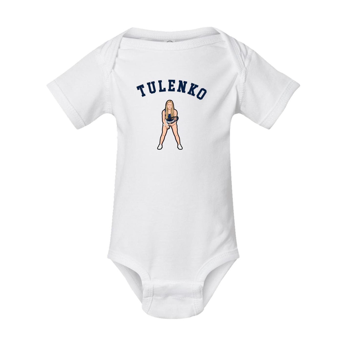 Baby Onesie — Shirsey Arch in White