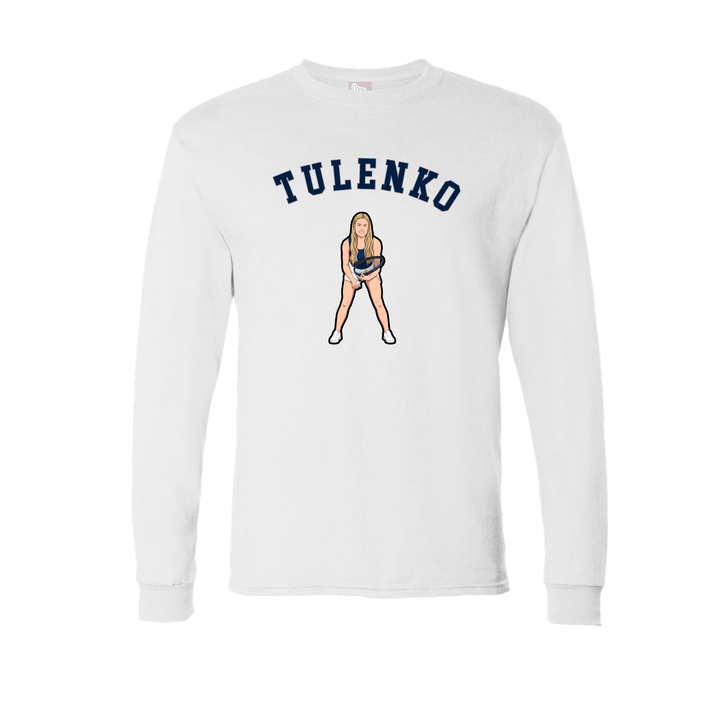Long Sleeve Tee — Shirsey Arch in White