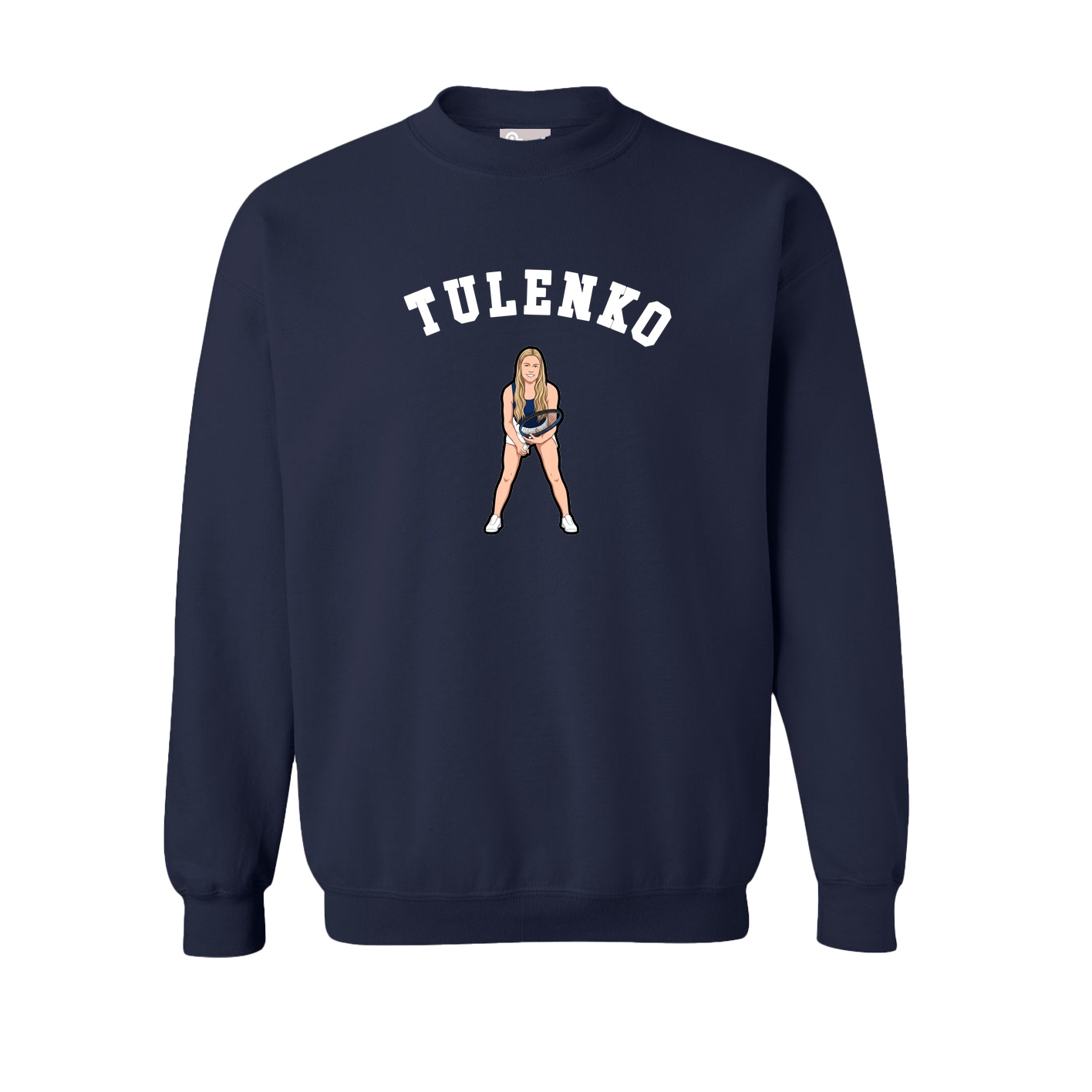 Fleece Crew — Shirsey Arch in Navy