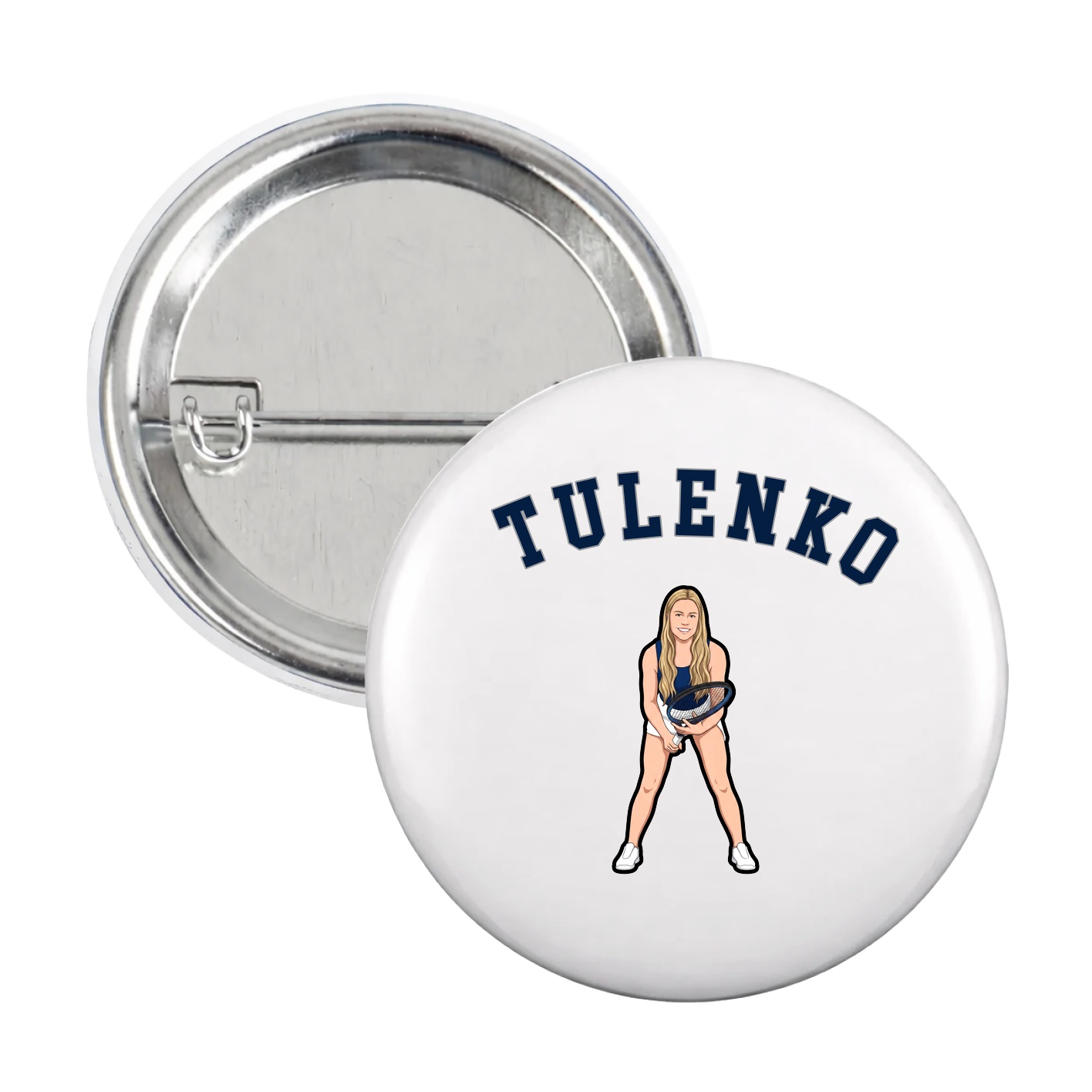 Game Day Button — Shirsey Arch in White