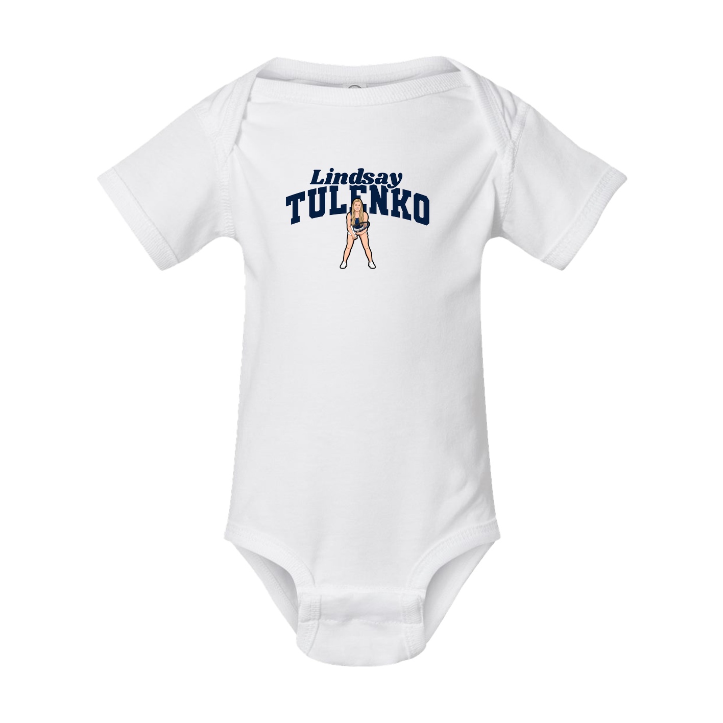Baby Onesie — Signature Arch in White
