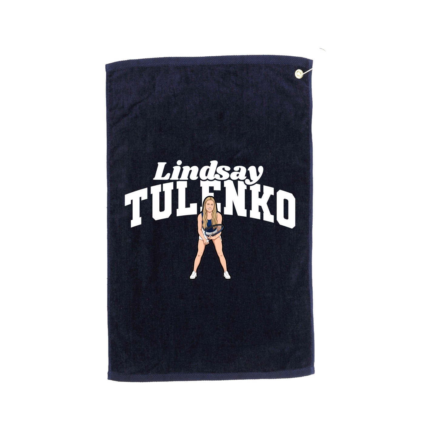 Golf Towel — Signature Arch in Navy