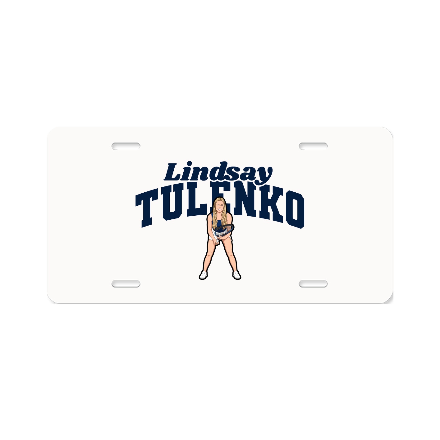 License Plate — Signature Arch in Classic