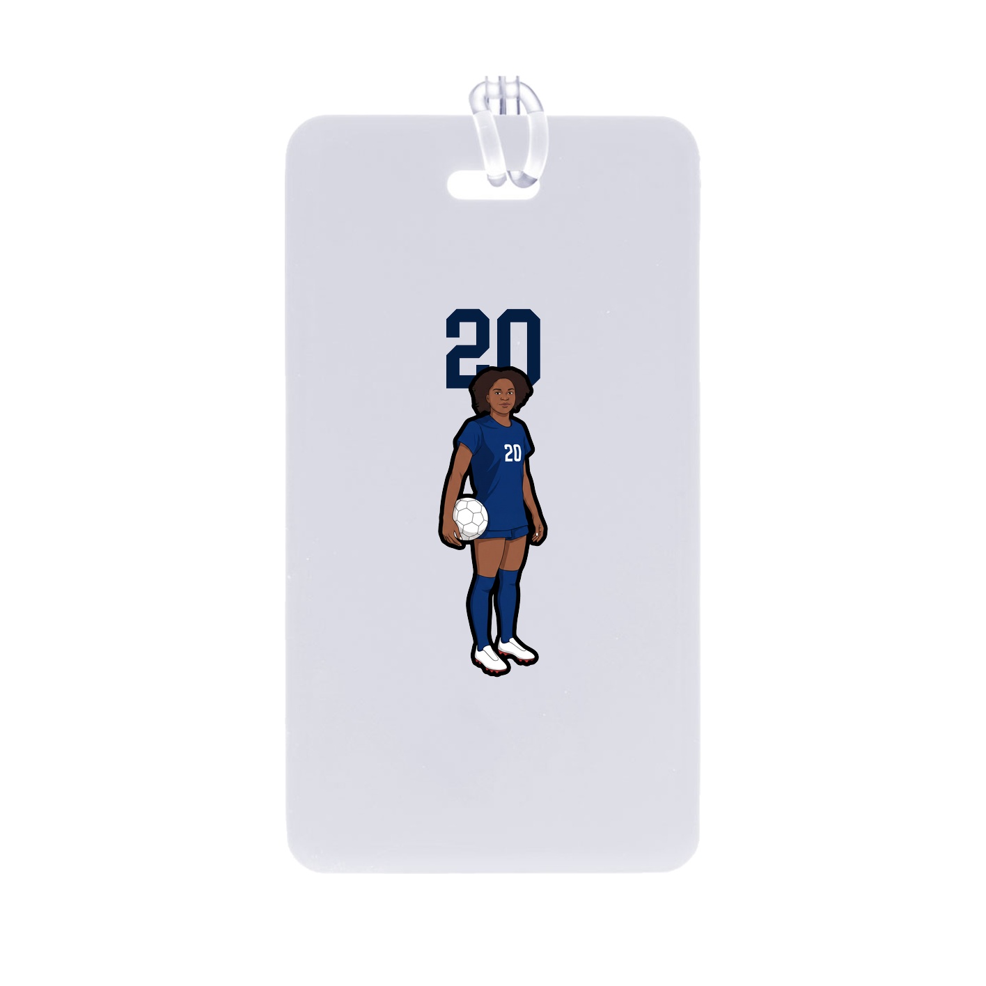 Bag Tag — Number Top in Classic