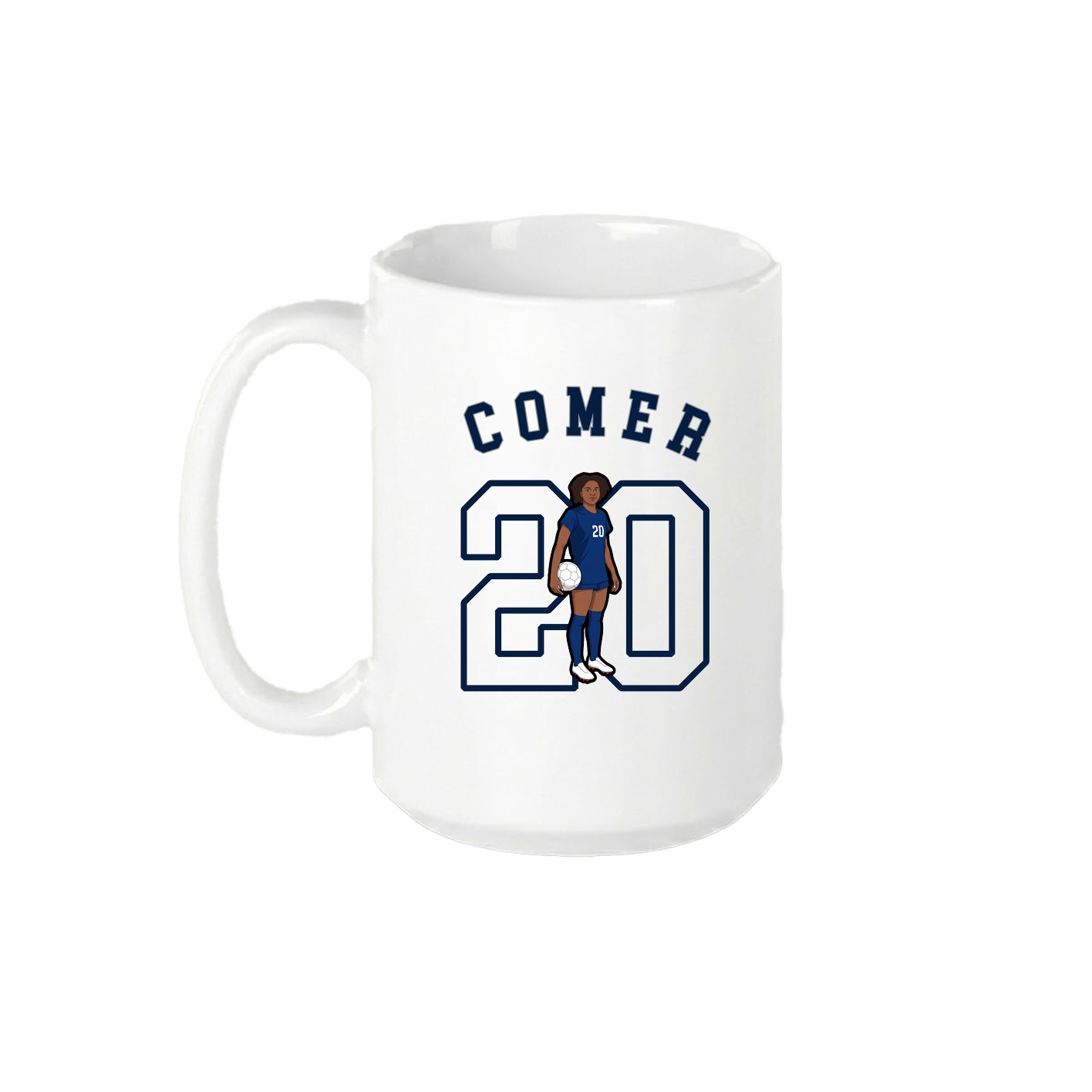 15oz Coffee Mug — Shirsey Arch in White