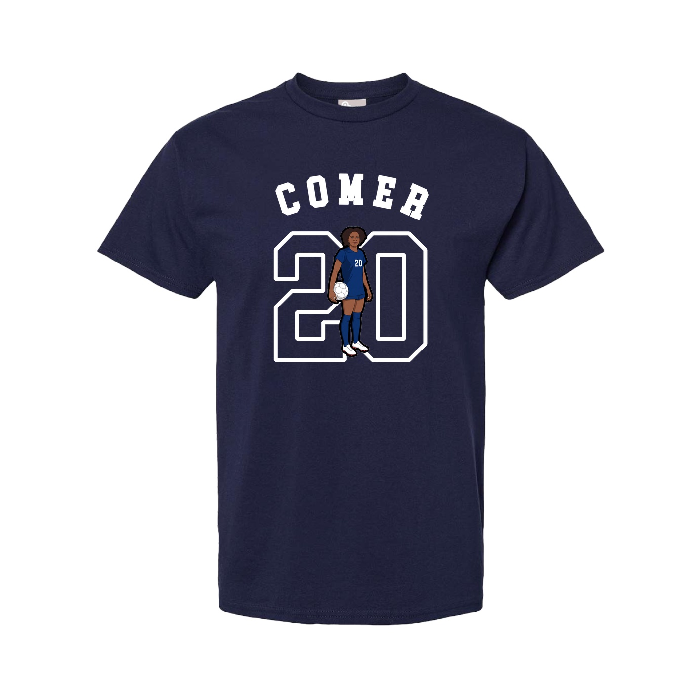 Youth Tee — Shirsey Arch in Navy