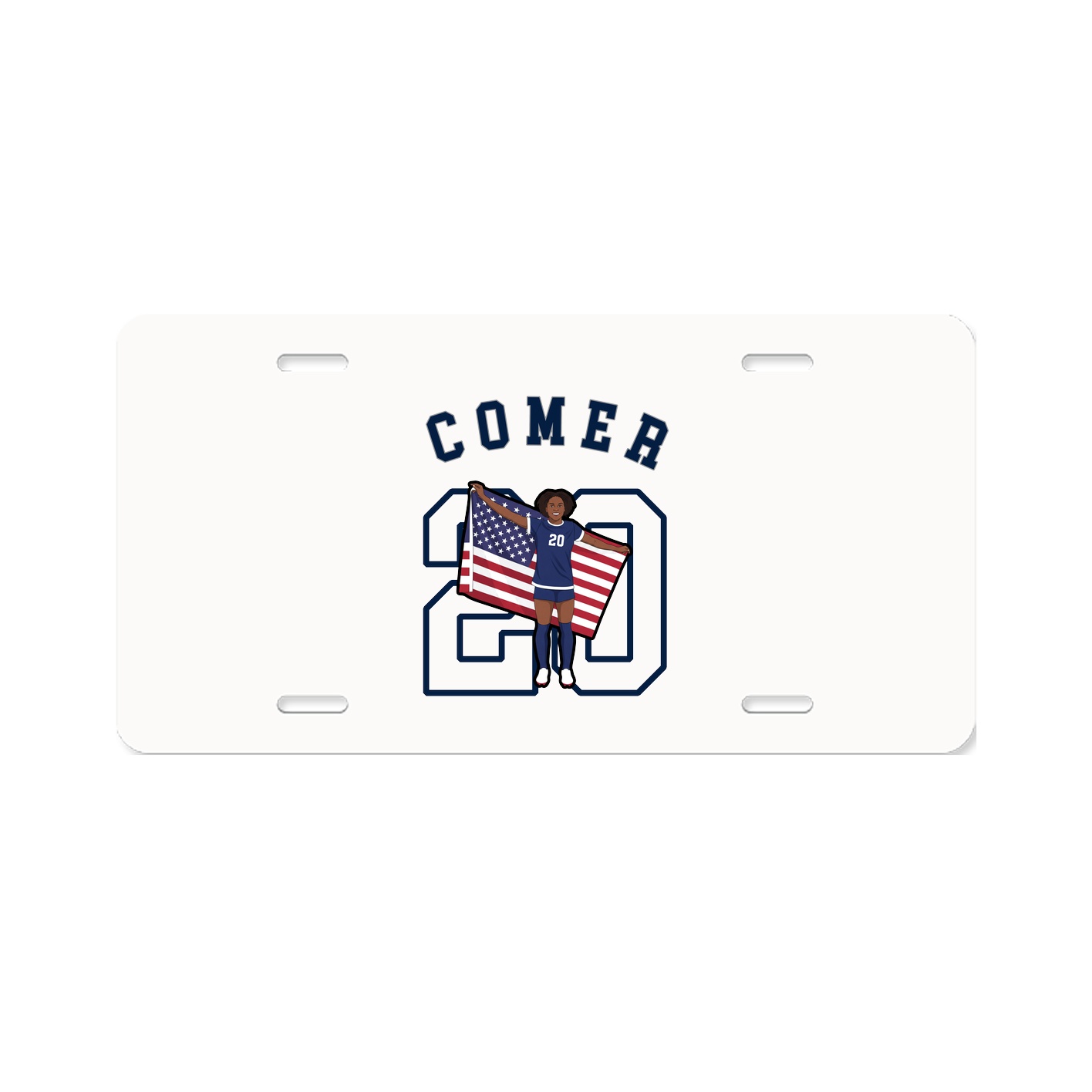 License Plate — Shirsey Arch in Classic