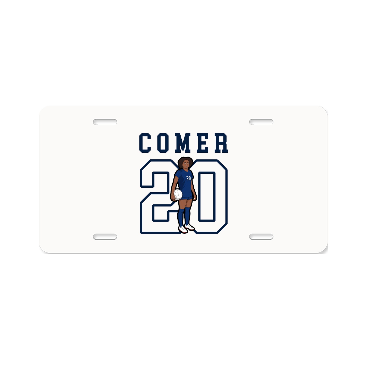 License Plate — Shirsey in Classic