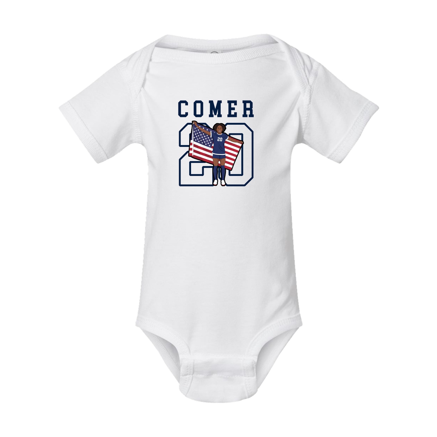 Baby Onesie — Shirsey in White